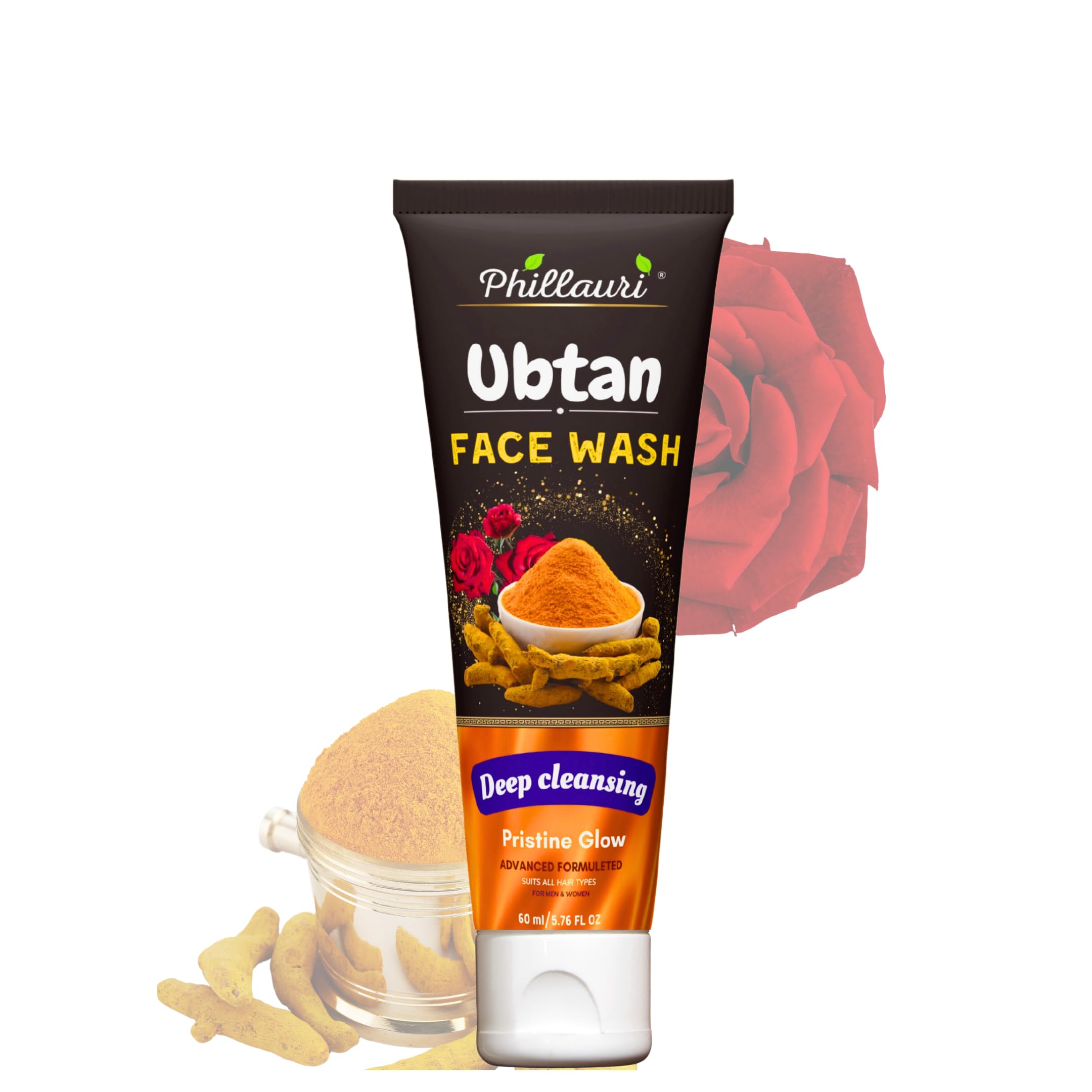 Phillauri Ubtan Deep Cleaning Face Wash For All Skin Type 60Ml (Pack Of 1)