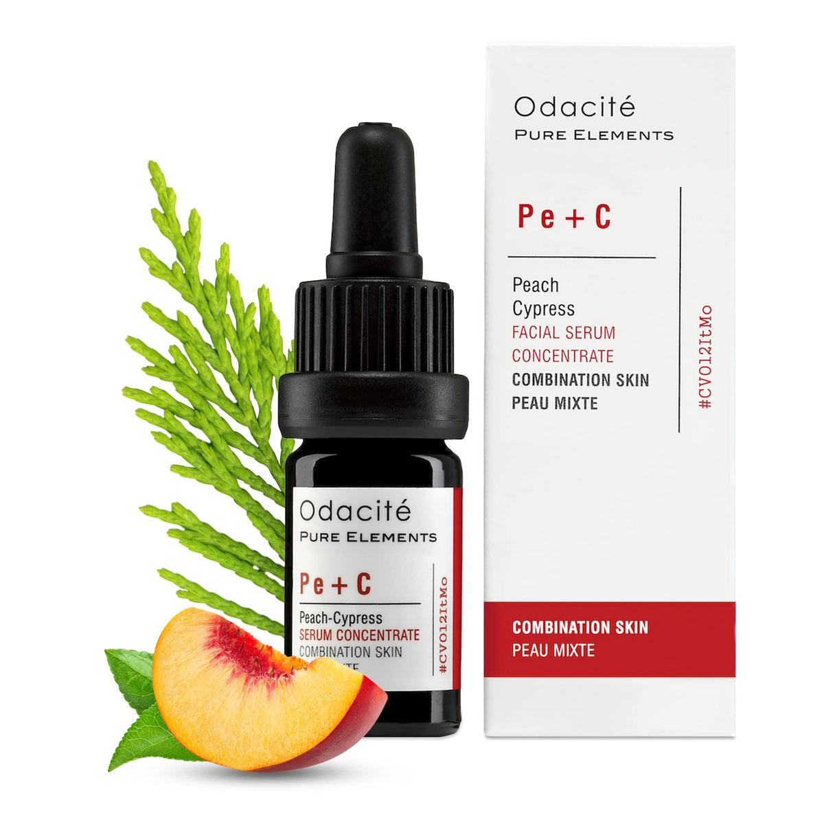 Odacit   Acne Serum Concentrate for Face, Pore Cleanser Facial Oil for Combination Skin with Peach & Cypress - Purifying Anti-Ag