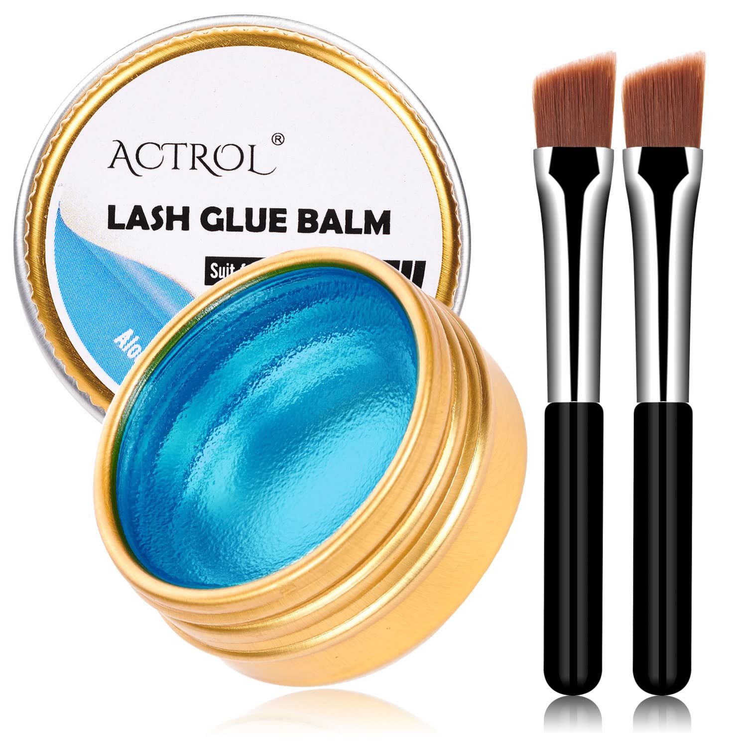 Lash Lift Glue Balm Eyelash Lifting Perm Aloe Strong Hold Lash&Brow Perm Glue Balm Brow Adhesive Powerful Sticky Brow Lamination