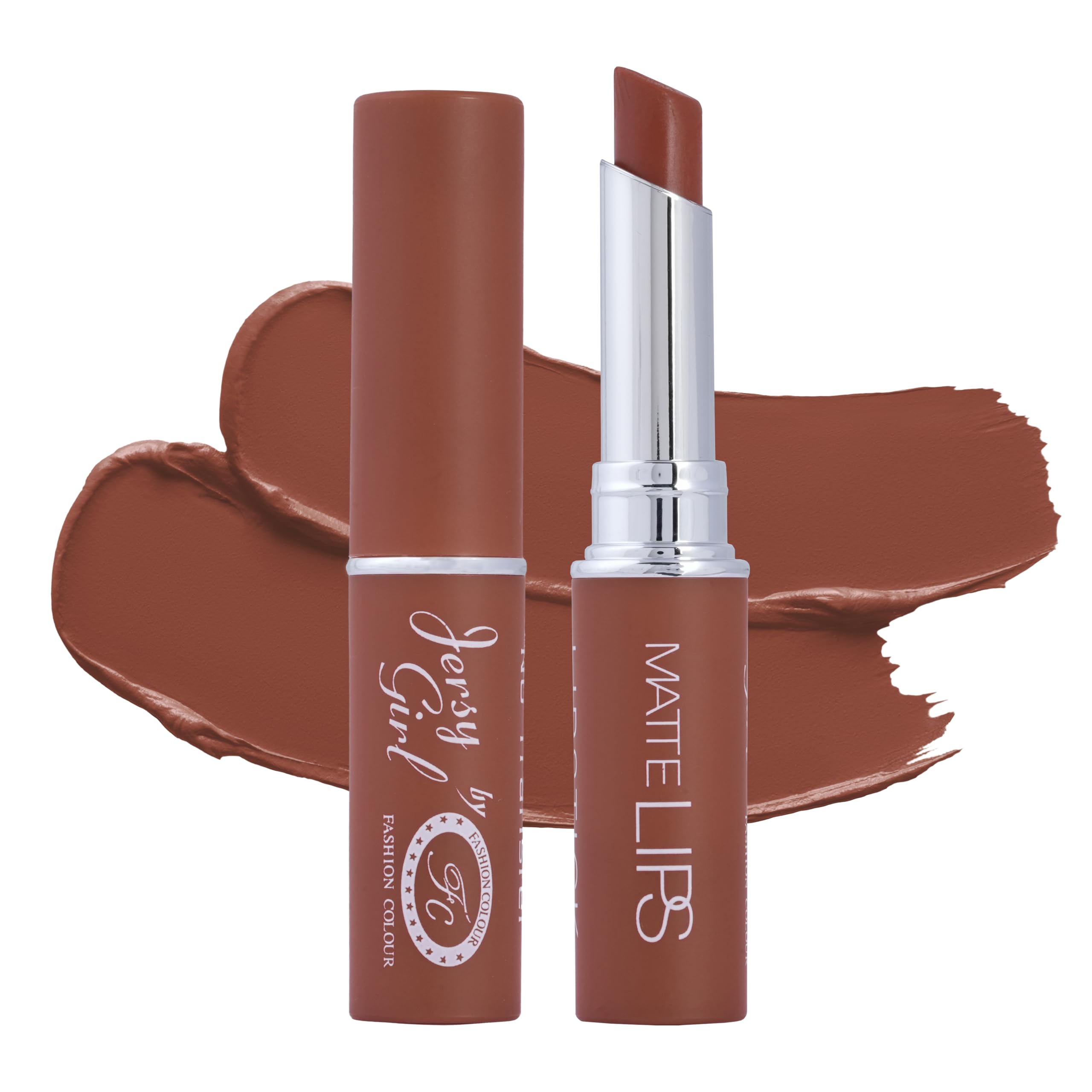 Jersey Girl By Fashion Girl Kiss Proof Lipstick | Water Resistant & Smudge Proof | NonDrying | Lightweight | Long Stay | Creamy