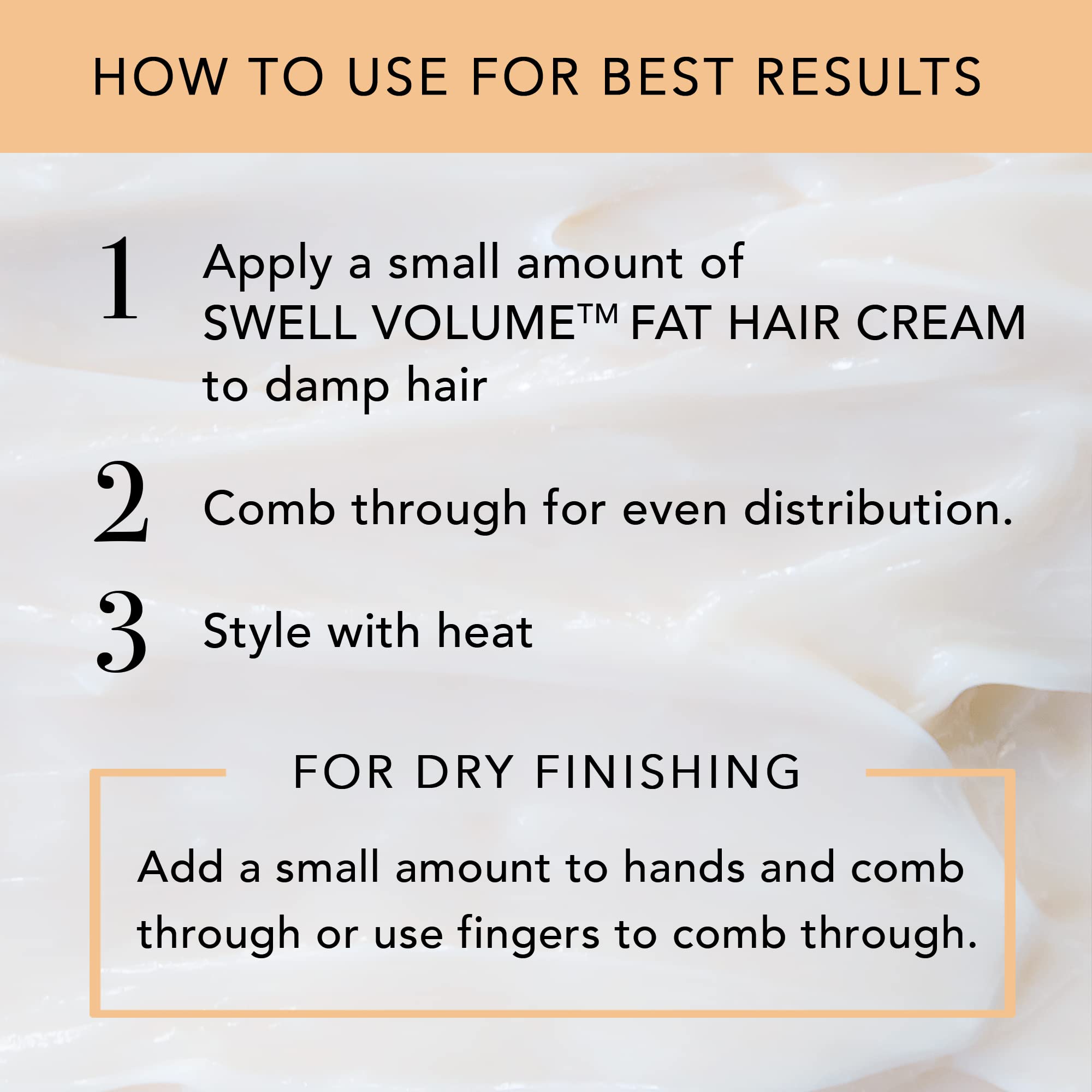 Brocato Swell Volume Hair Cream, 6 Oz: Volumizing & Thickening Cream For Men & Women | Heat Activated Fat Hair Volumizer Cream P