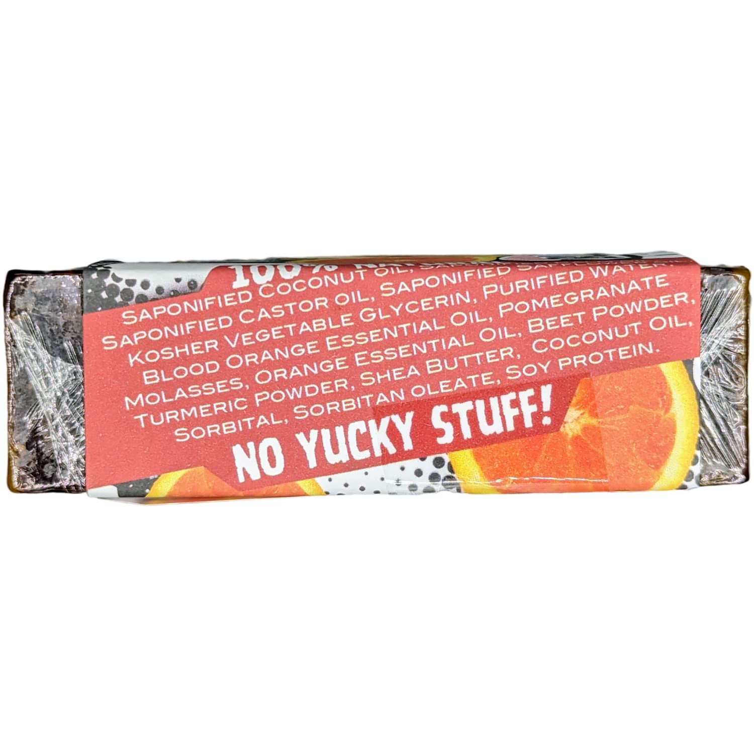 Filthy Vampire Blood Orange BAR SOAP Orange Pomegranate Turmeric