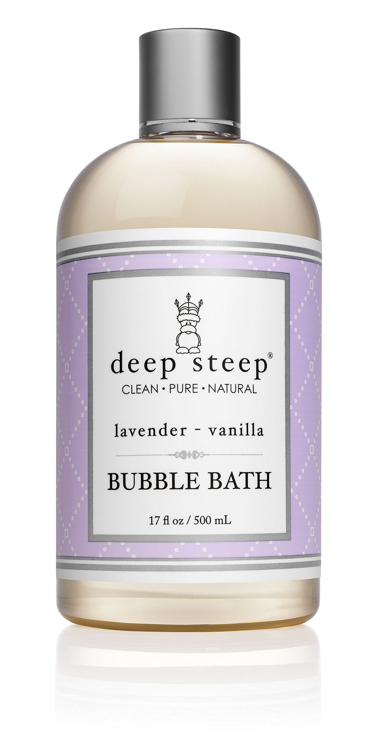 Deep Steep Classic Bubble Bath Lavender Vanilla 17 Ounce