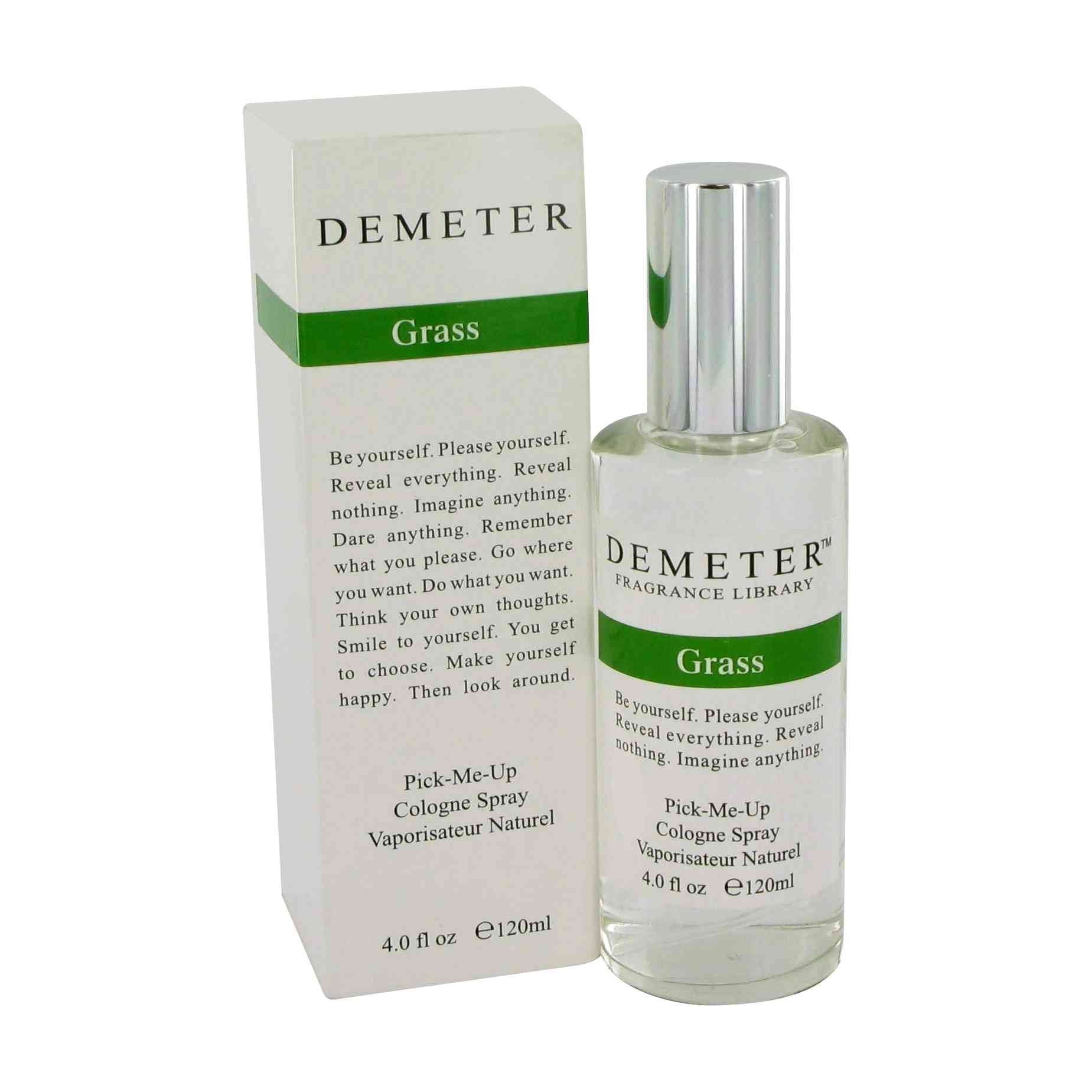 GRASS Perfume. PICK-ME UP COLOGNE SPRAY 4.0 oz / 120 ml By Demeter - Womens
