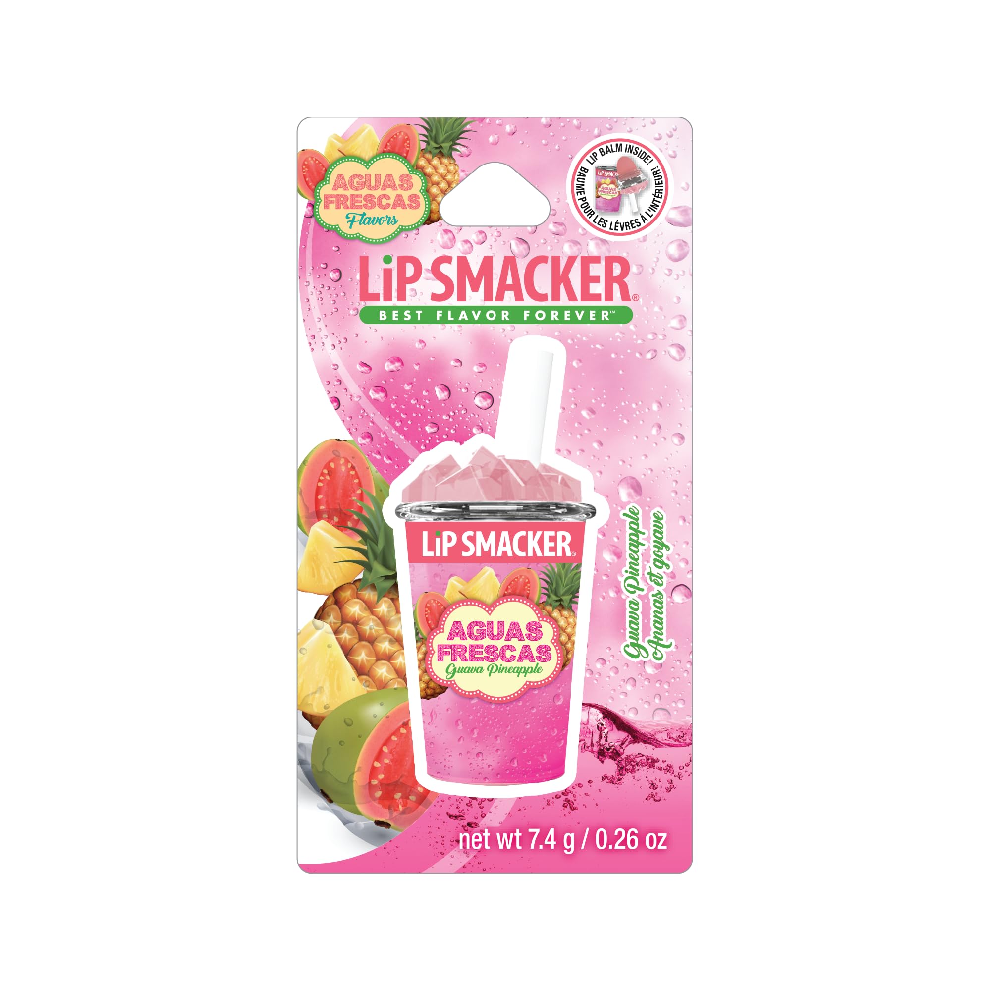 Lip Smacker Lip Balm - Flavored Moisturizing, Smoothing Soft Shine, Hydrating & Protecting Fun Tasty Flavors, Cruelty-Free & Veg