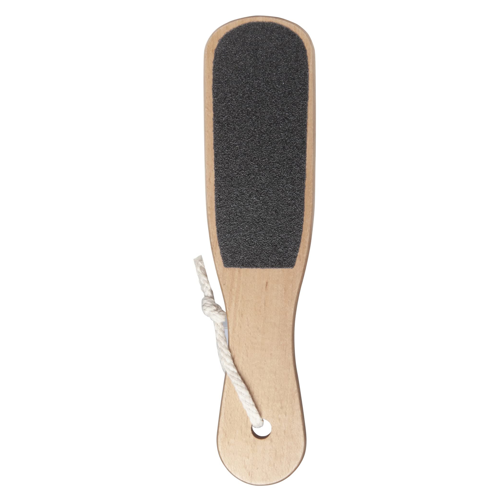 Diane 2-Sided Foot File - Smoother Feet And Callus Remover For Men And Women -Wood Handle - 10    X 2 3/8    - D932