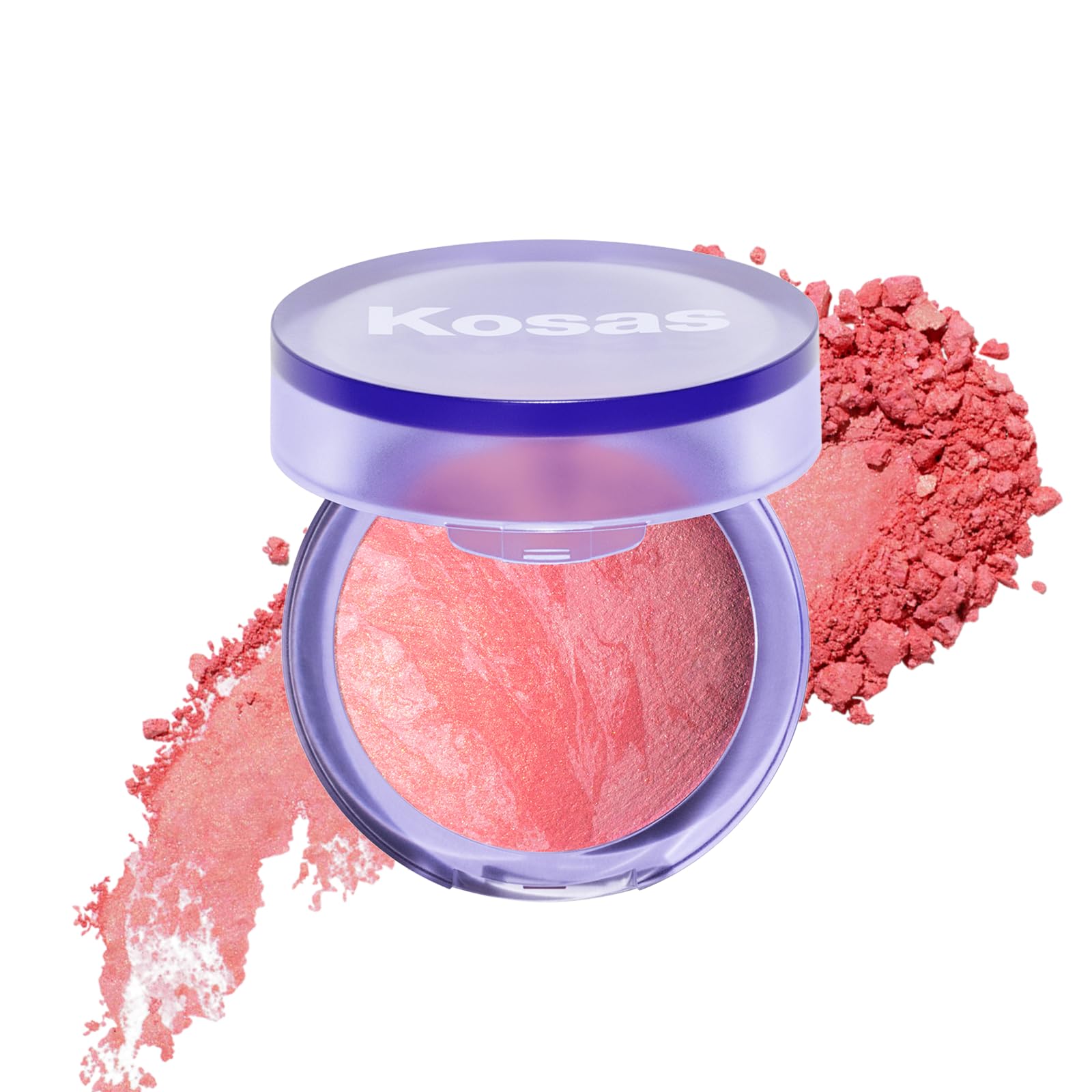 Kosas Blush is Life - Talc-Free Dimensional Blush Baked with Squalane & Hyaluronic Acid - Long Wear, Safe for Sensitive Skin- Bl