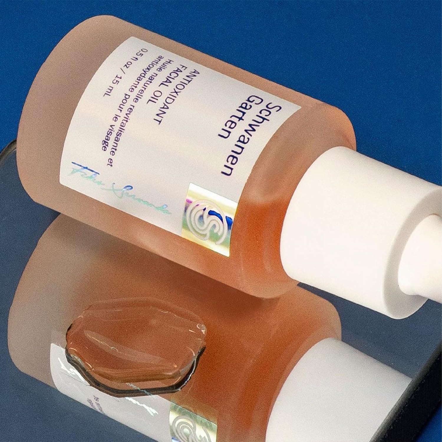 Schwanen Garten Antioxidant Facial Oil 0.5oz / 15ml - Hydrating barrier, Organically grown & Handpicked ingredients, Vegan, Kore