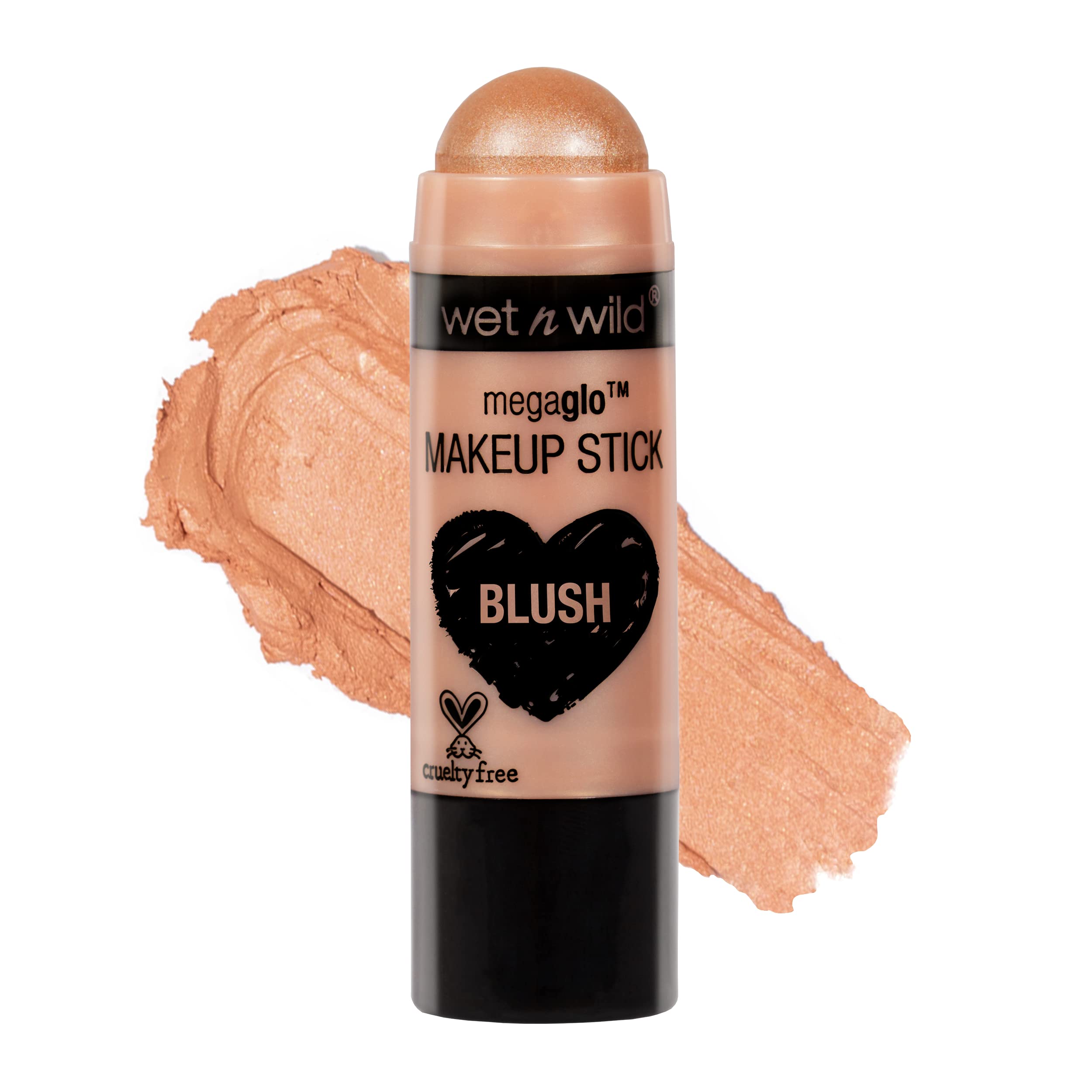Wet N Wild Megaglo Blush Stick Conceal & Contour, Hustle & Glow  Matte  Face Multistick Makeup Multistick  For Cheeks  Cream