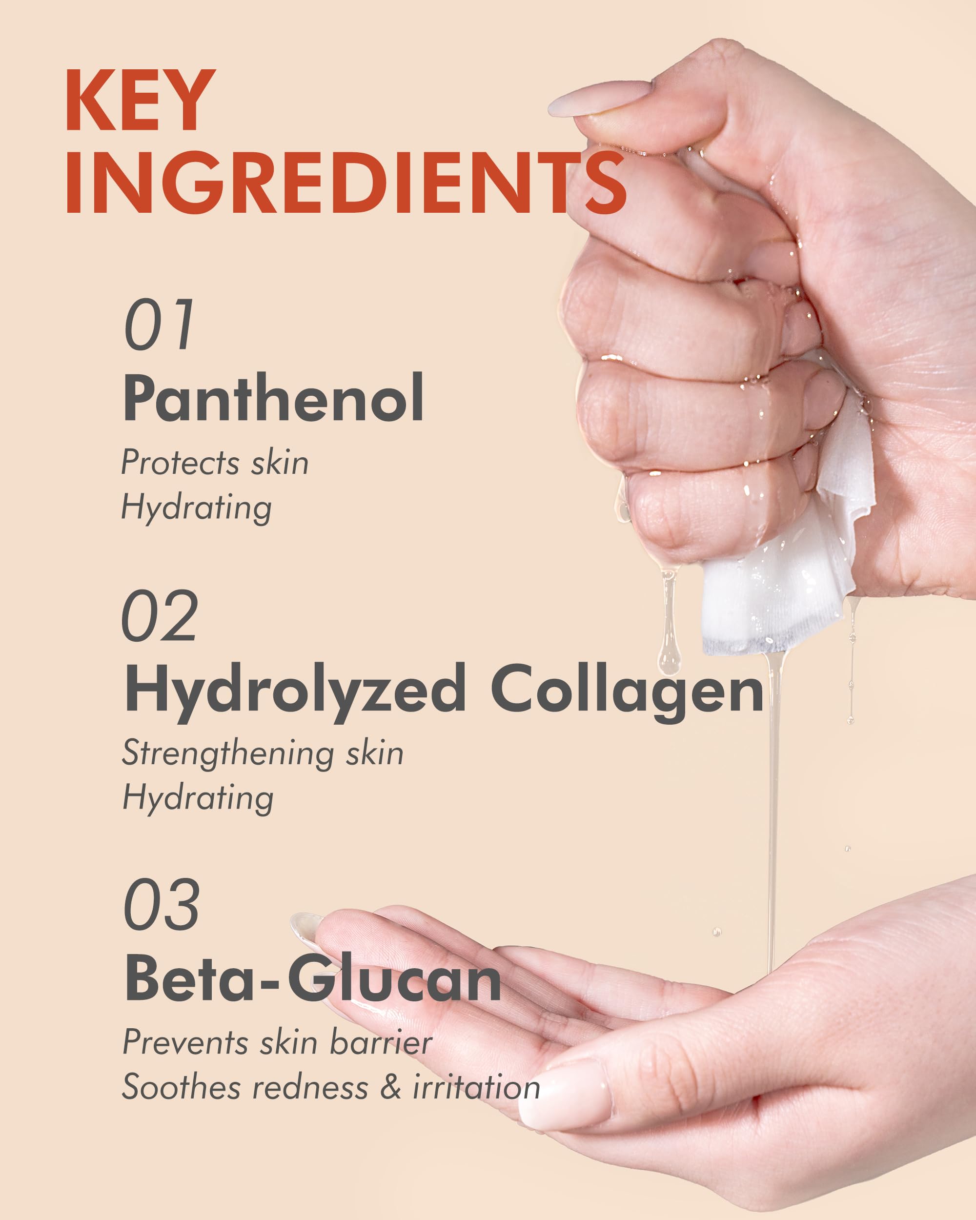 Dermal Red Ginseng Collagen Essence Mask - Reduces Wrinkles, Radiant Skin, Rejuvenating Skin - Hypoallergenic Skin Friendly Shee
