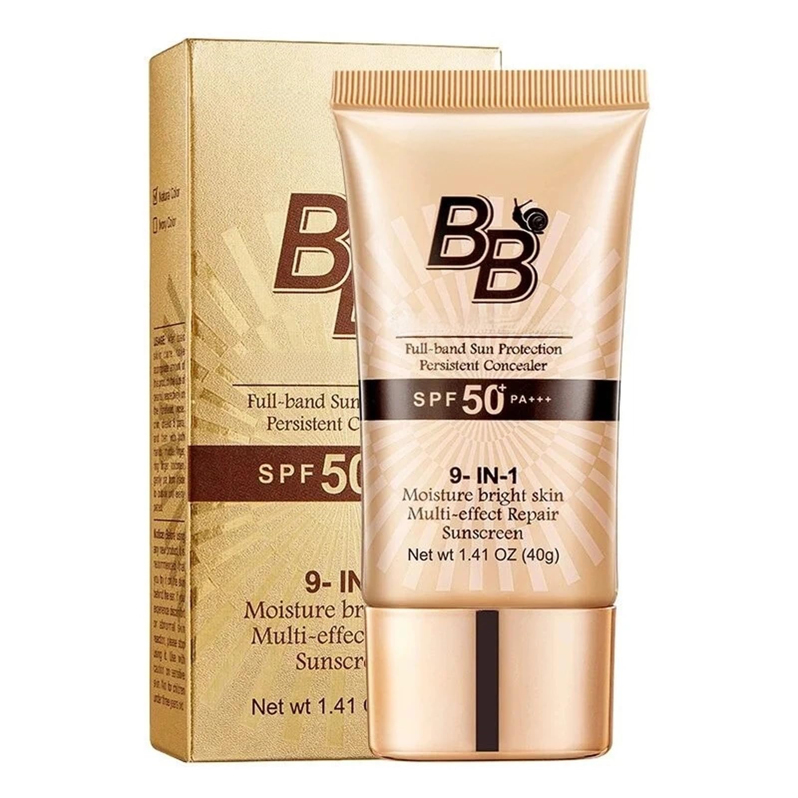 SkinNourishing AllinOne BB Cream Foundation  Tinted Moisturiser & Concealer, Natural Luminous Finish, Hydrating Formula (01)