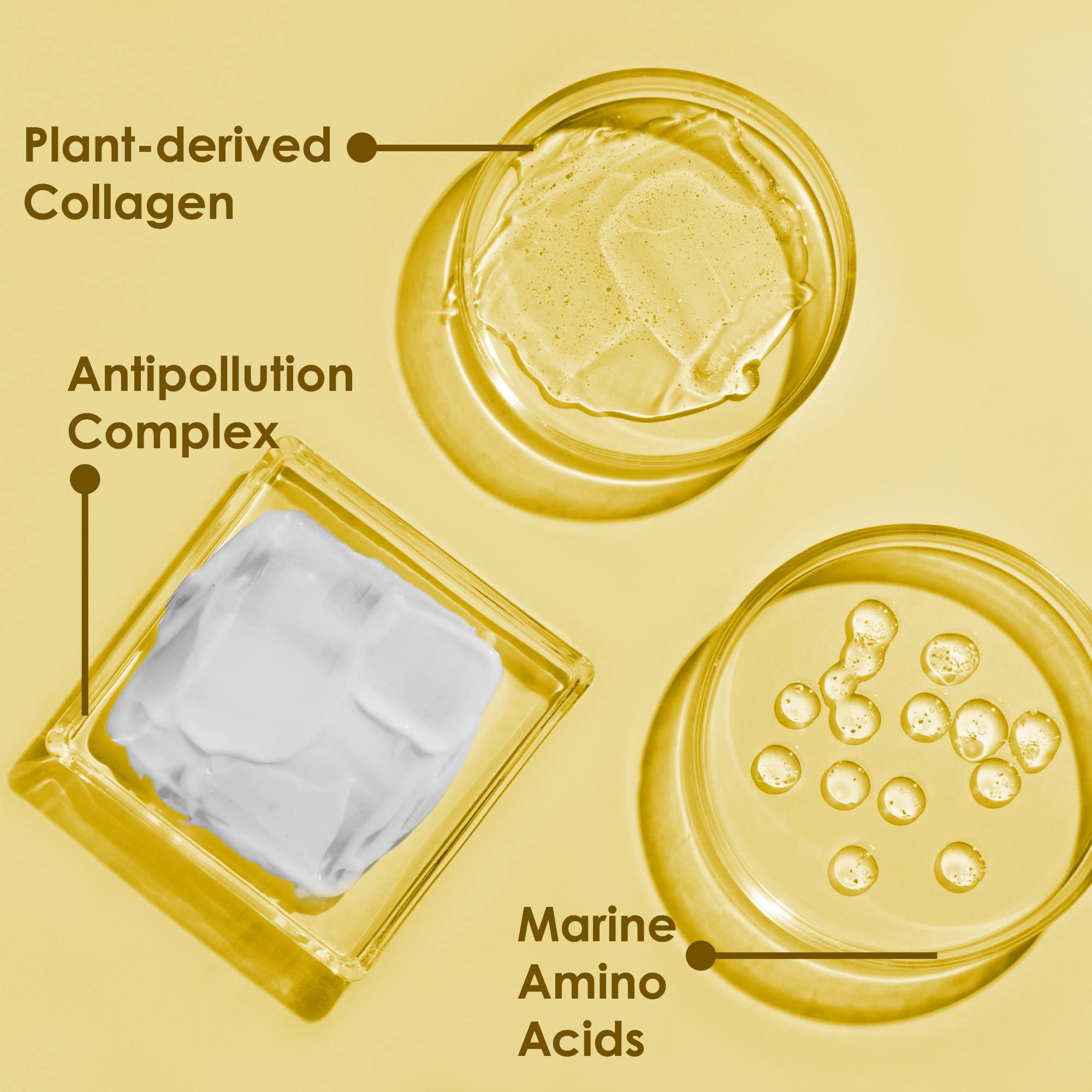 Skin Chemists Collagen Face Serum | Anti Aging Collagen Serum For Face Reduces Wrinkles & Fine Lines | Plant Based Formula with