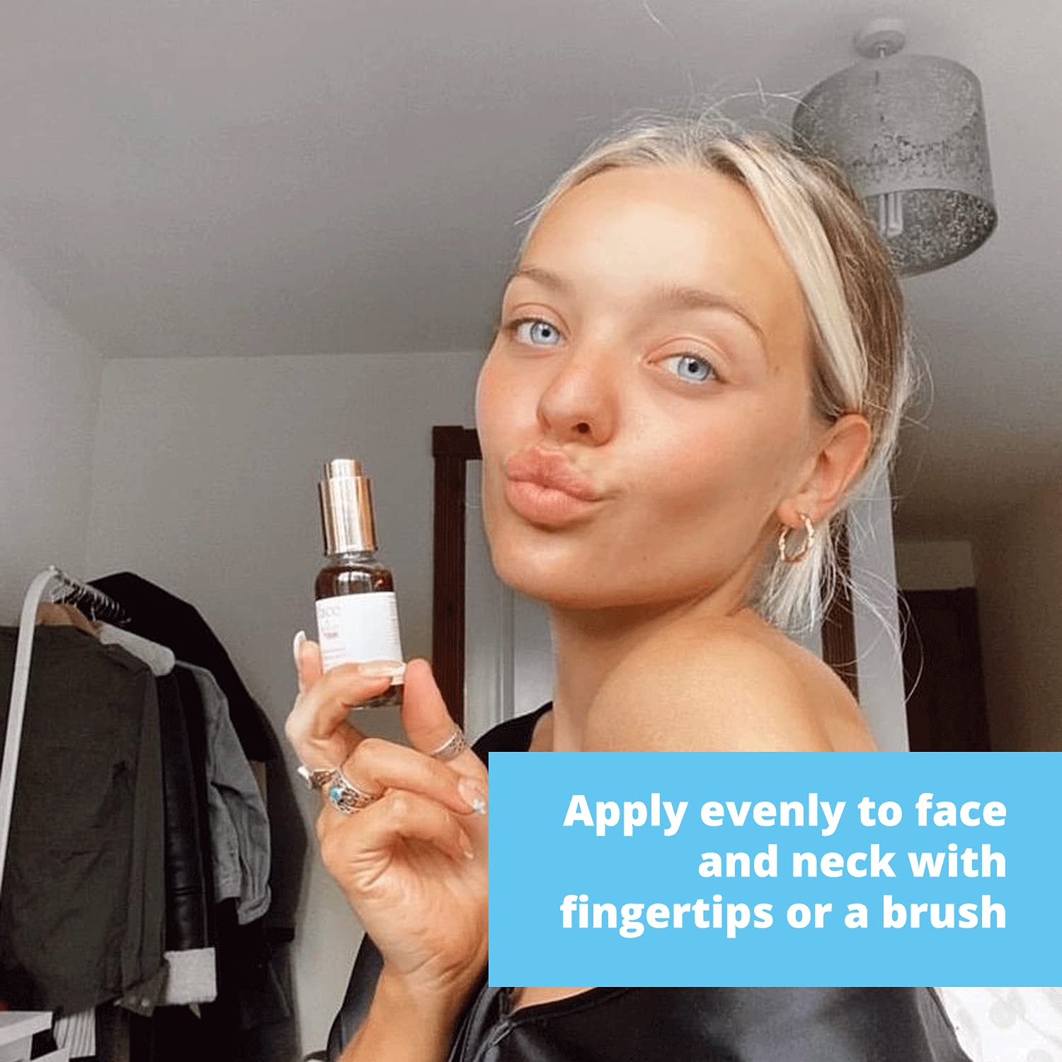 Skinny Tan Self Tanning Drops | Add To Your Favorite Moisturizer To Make A Hydrating Gradual Tanner | Natural Looking Sunless Ta