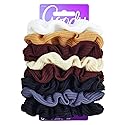 Goody #01800 Ouchless Ribbed Scrunchies 8 Count (Pack Of 3)