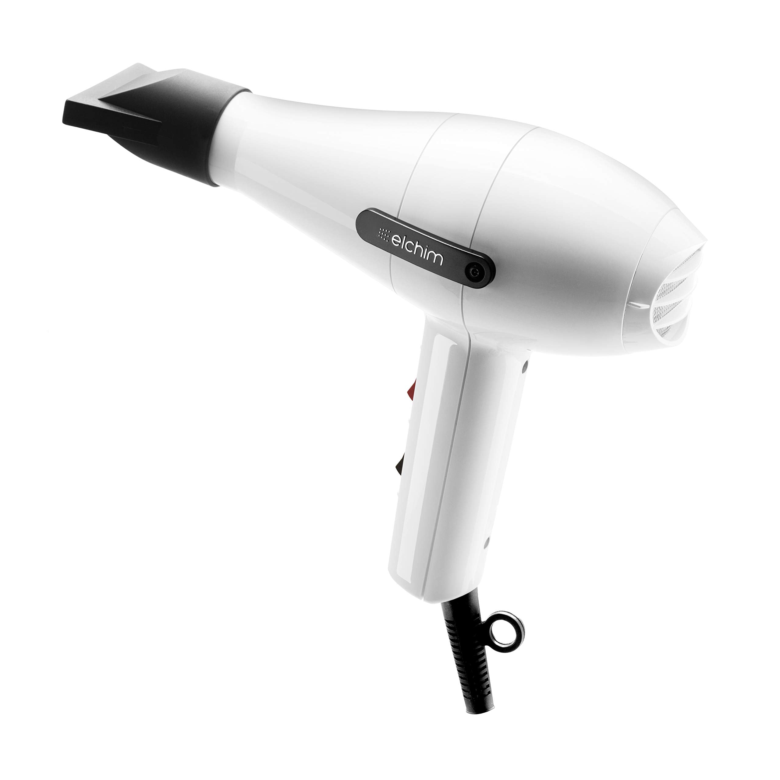 Elchim 2001 High Pressure Hair Dryer - White, 1 Count, Plastic Material, Model 220710013