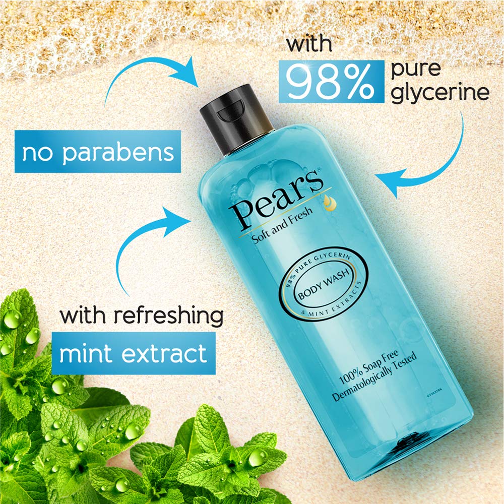 Pears Soft And Fresh Shower Gel, 250Ml
