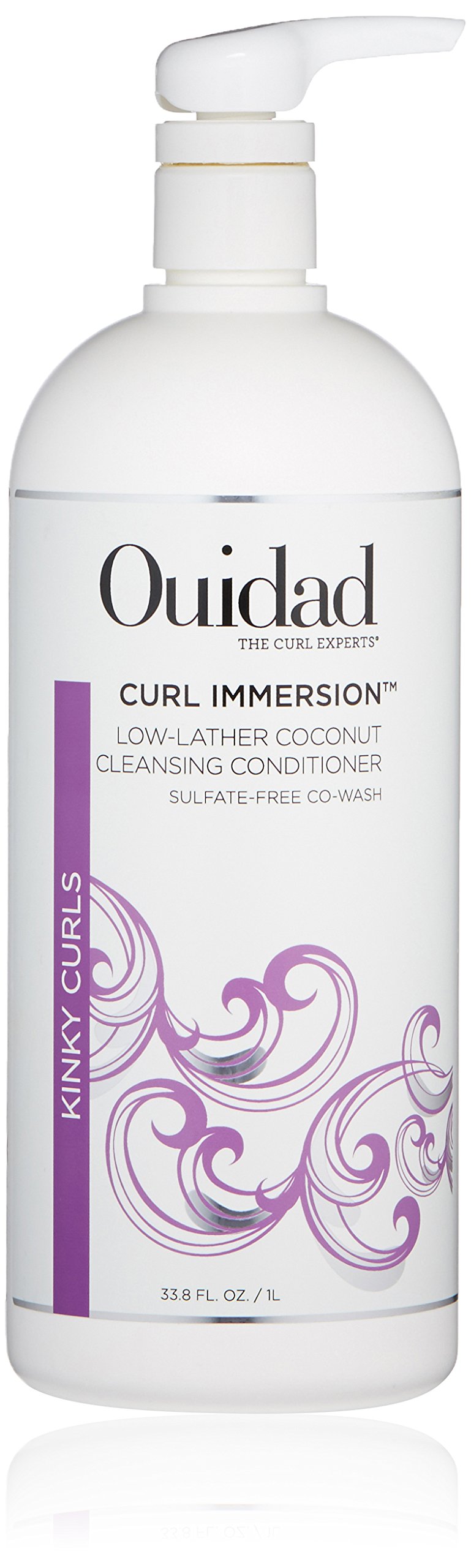 OUIDAD Curl Immersion Low-Lather Coconut Cleansing Conditioner, 16 Fl Oz (Pack of 1)