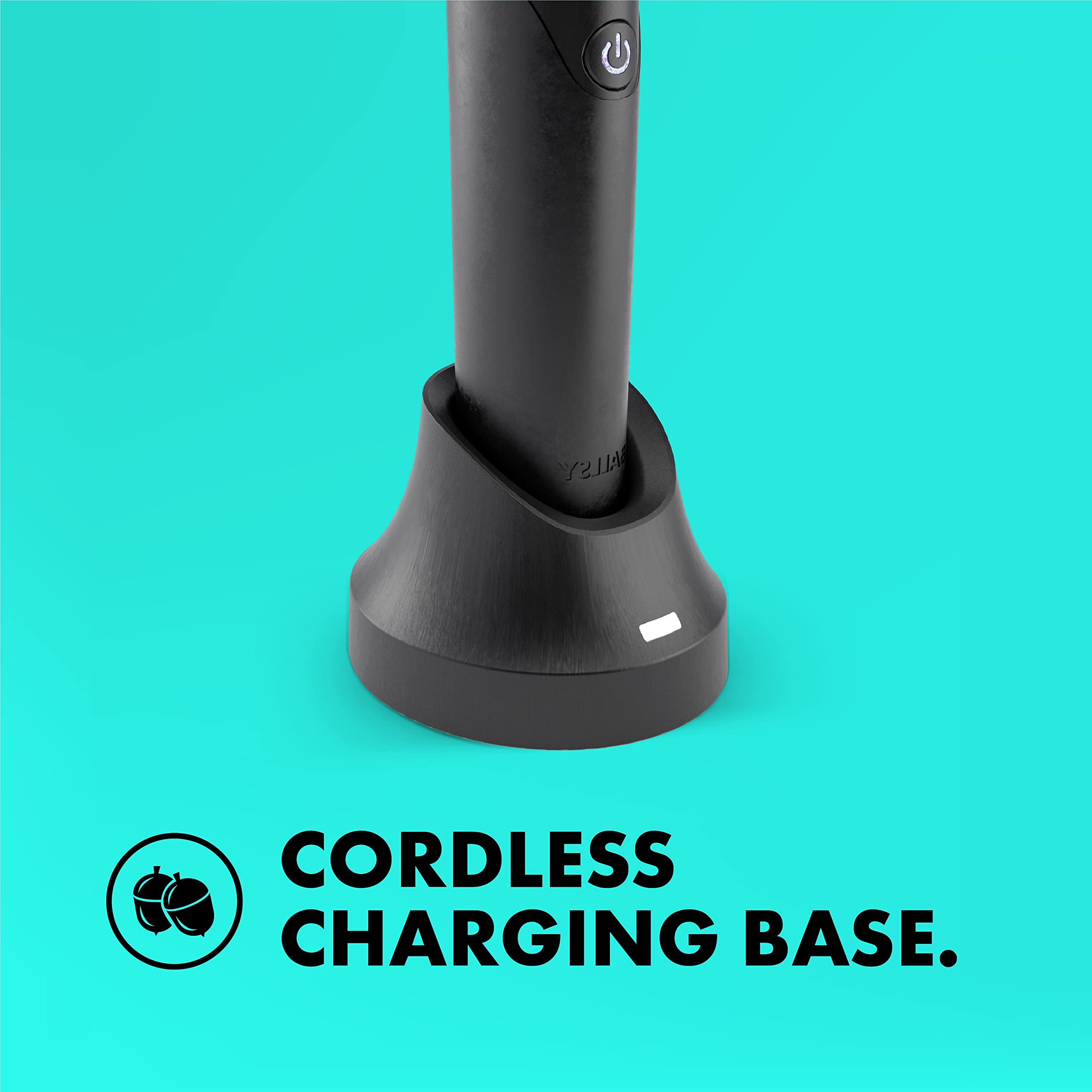 Ballsy B2 Groin & Body Trimmer for Men, Waterproof, Cordless, Includes 2 Heads, Black, Model BSY-FGS-A003-01-AA1US