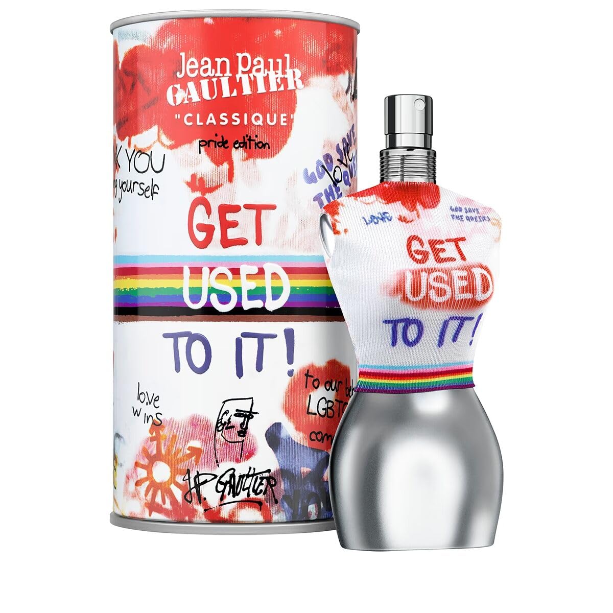 Jean Paul Gaultier Classique Pride Edition 3.4 Eau De Toilette Spray For Women