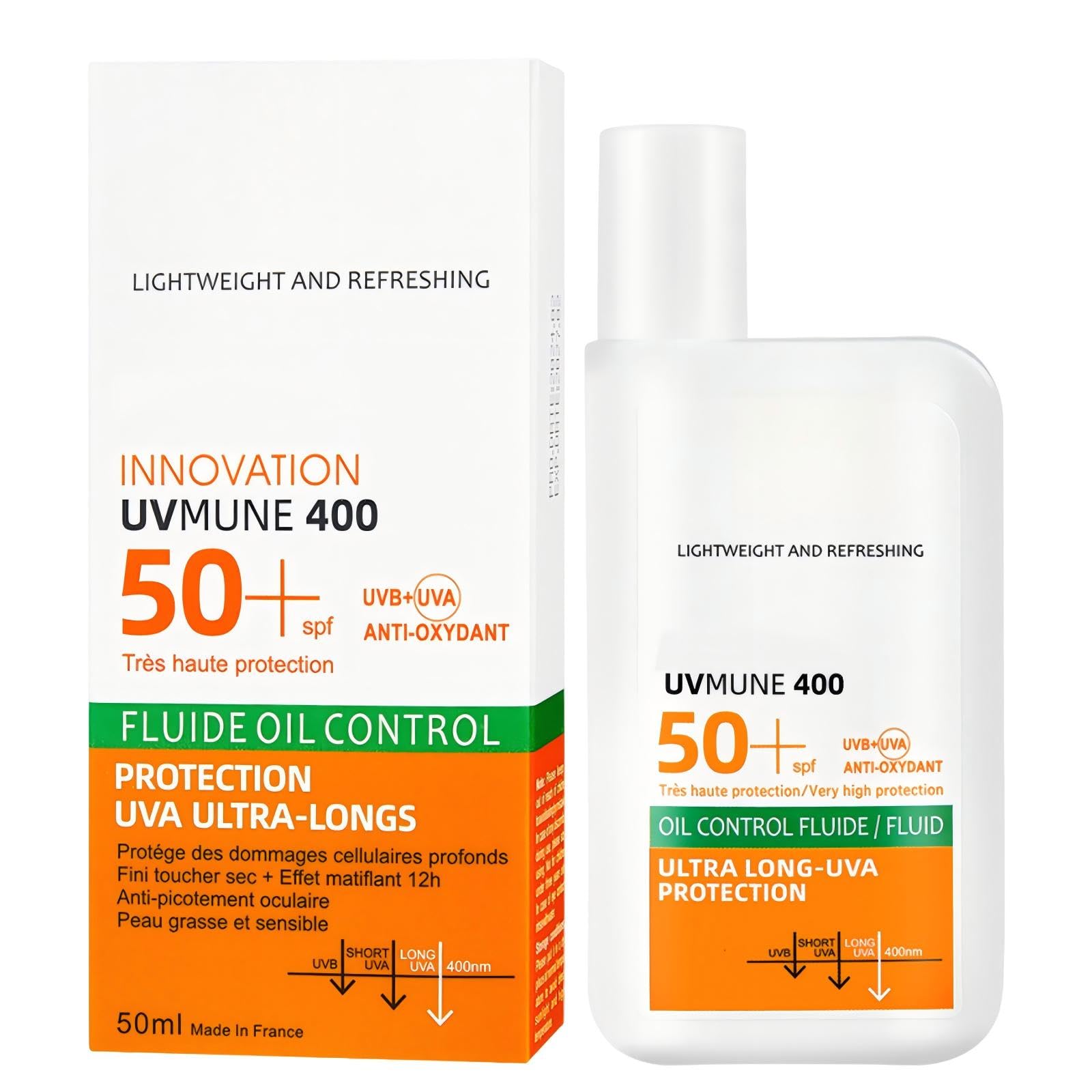 Relief Sunscreen SPF50+?PA++++?Hydrate and Moisturize, Nourish, and Soften the Skin Protection and UV, Light and Refreshing Matt
