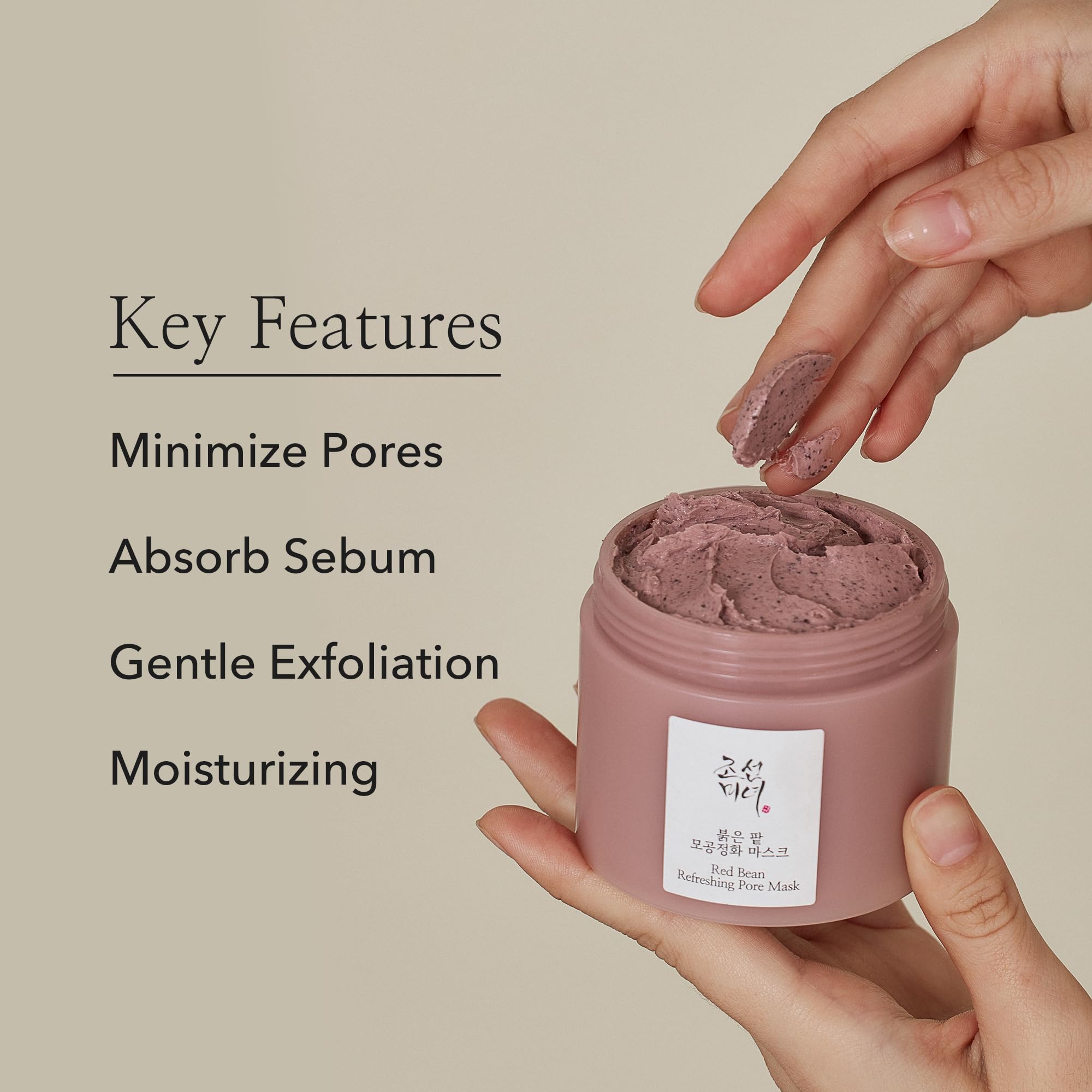 Beauty Of Joseon Red Bean Refreshing Pore Mask 140Ml, 4.73 Fl Oz (Pack Of 1)