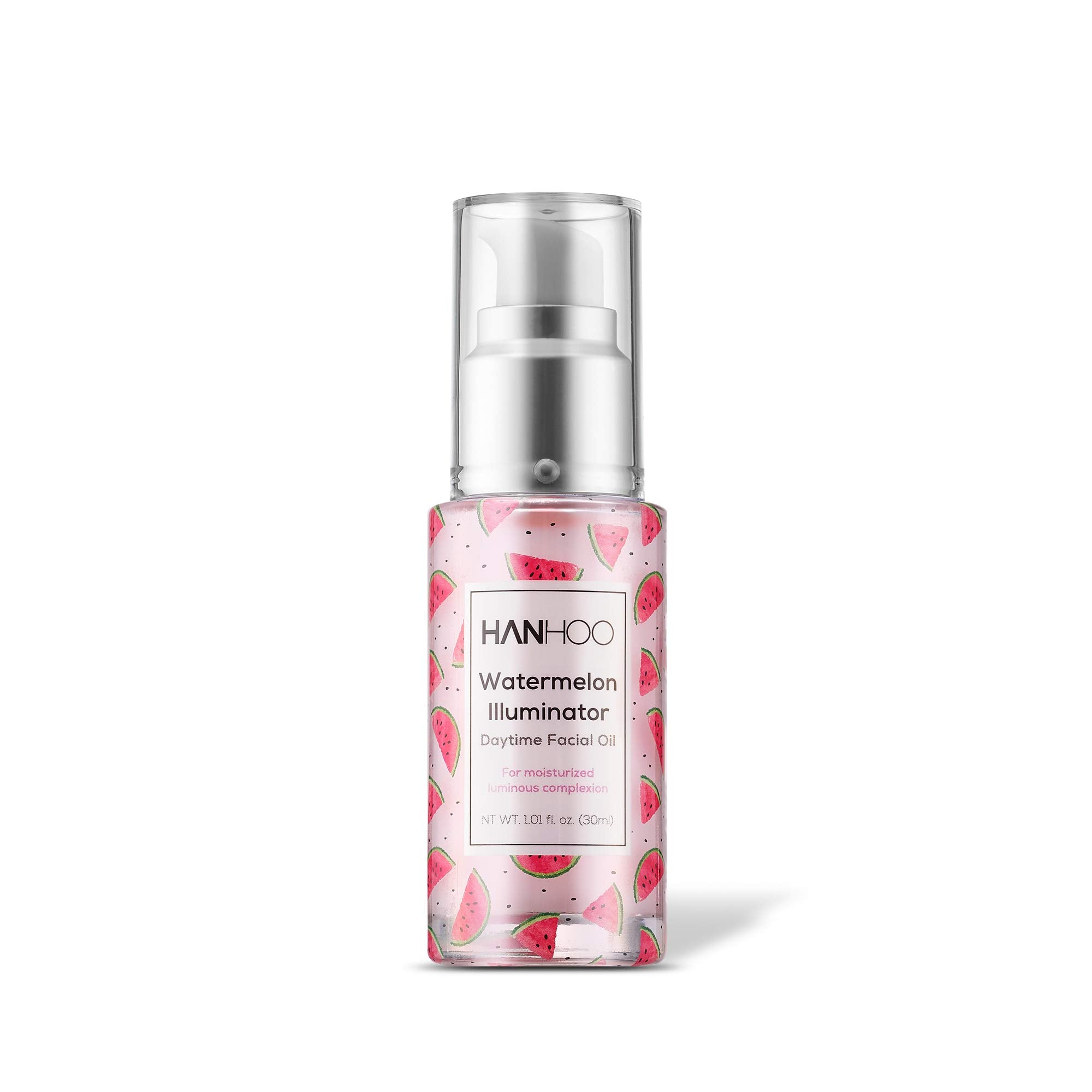 Hanhoo - Watermelon Illuminator Facial Oil | Nourishing And Hydrating Formula - Watermelon And Apple Extract (Daytime Facial Oil