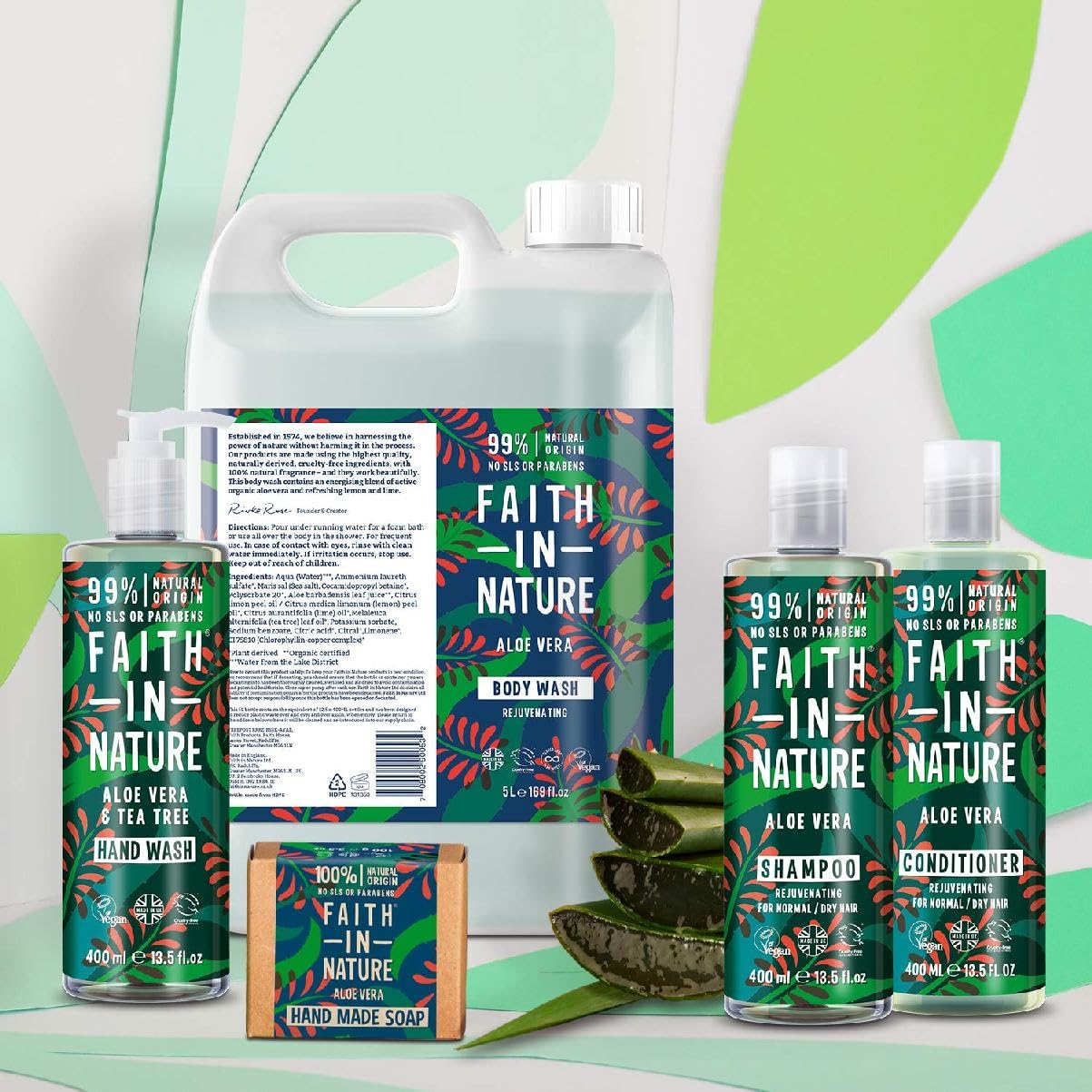 Faith In Nature Organic Aloe Vera Conditioner 400Ml