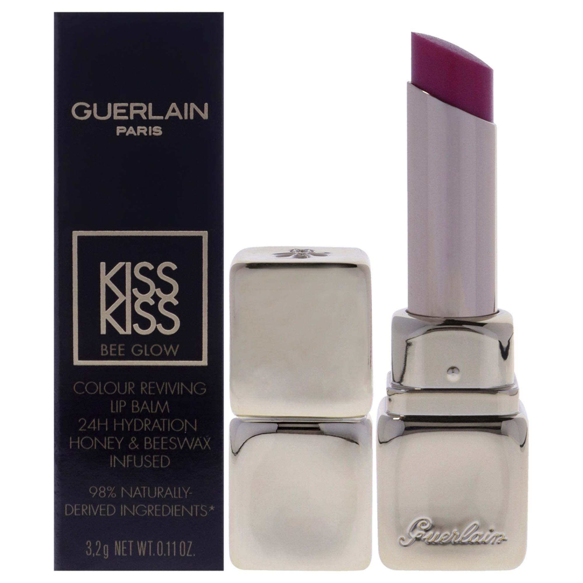 Guerlain By Guerlain Kisskiss Bee Glow Lip Balm - # 409 Fuchsia Glow --32G011Oz(D0102H5Fcmt)