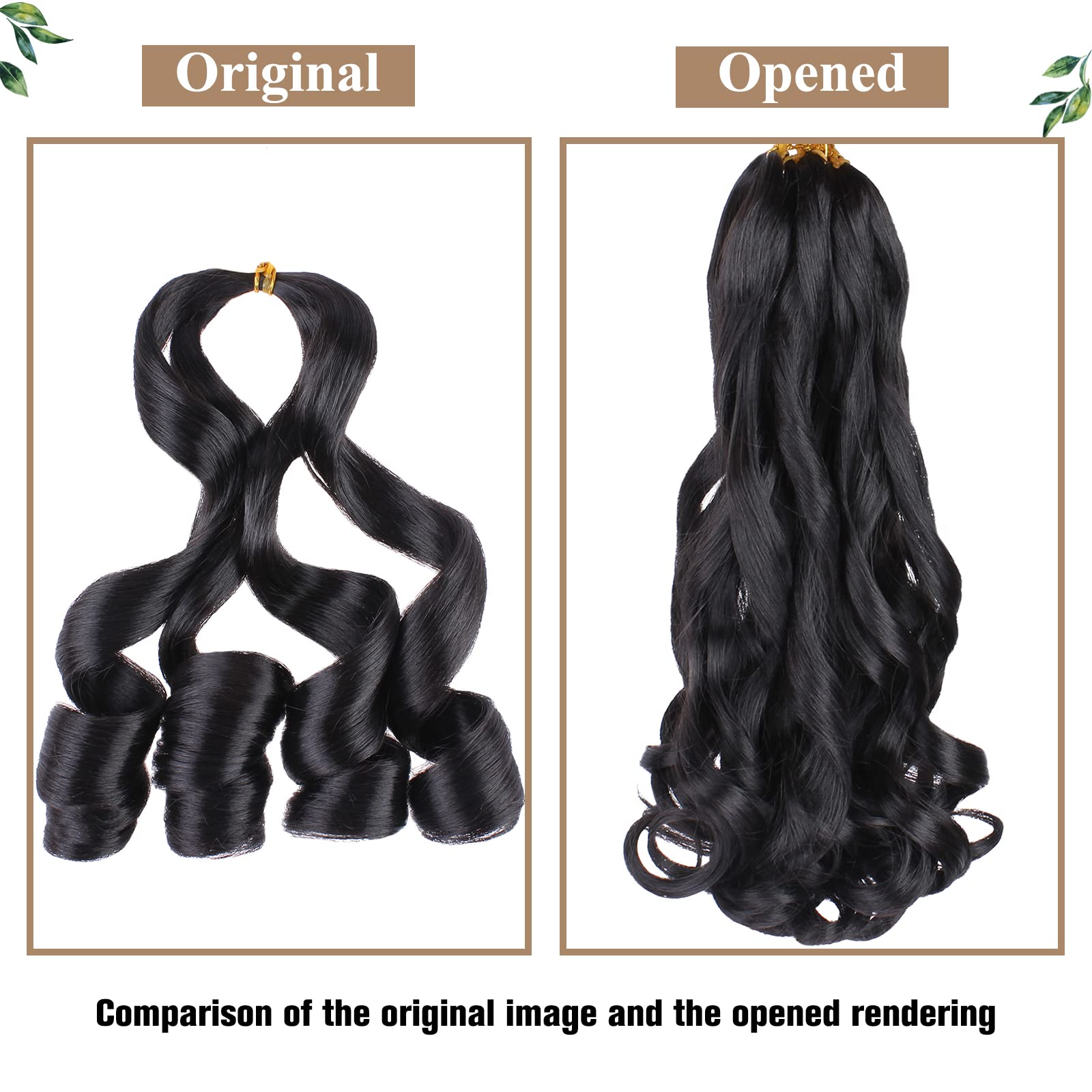 Cookoo 22 Inch 9 Pcs Pre Stretched French Curls Braiding Hair For Goddess Crochet Box Braids Burgundy French Braiding Hair Spani