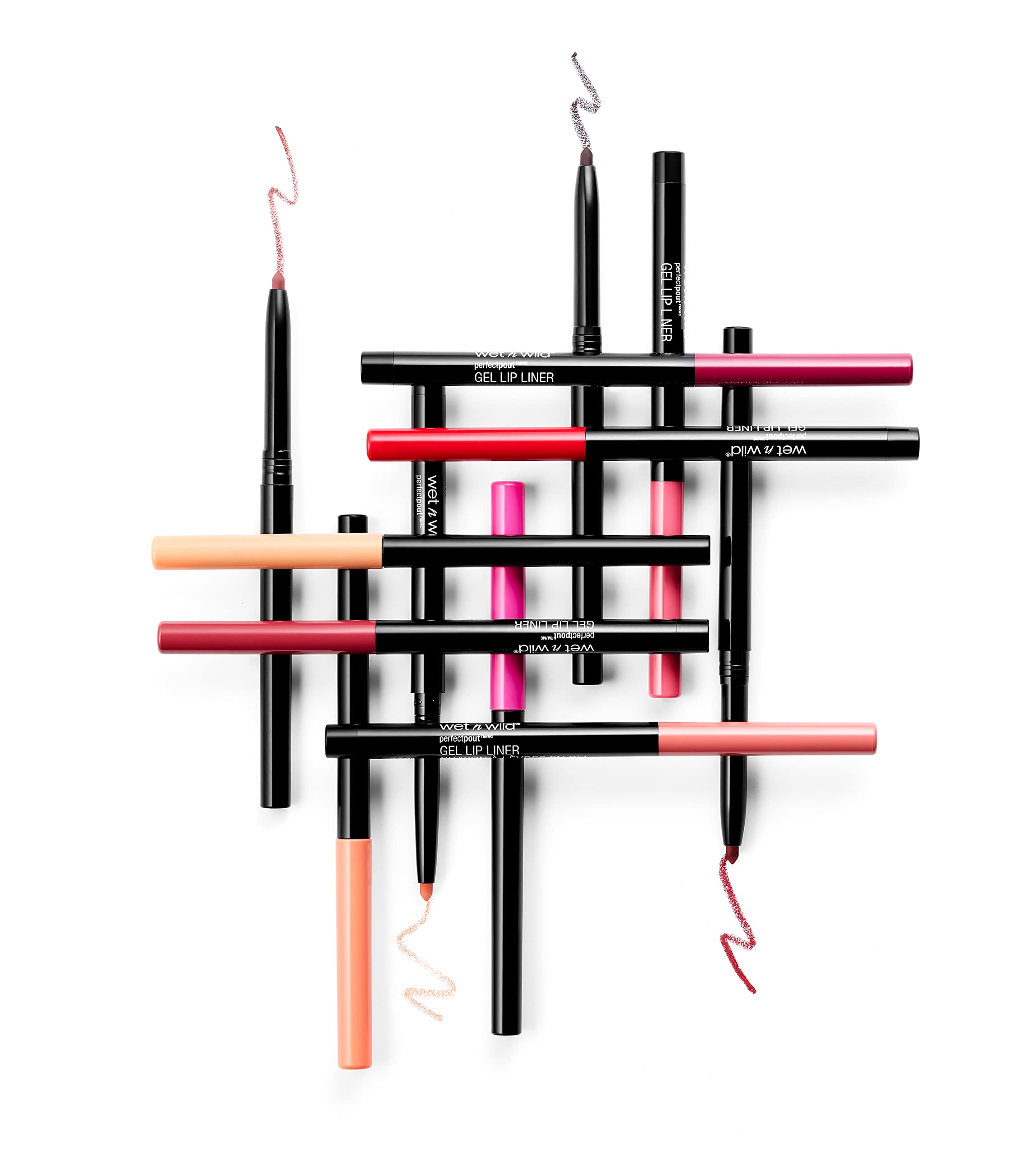 wet n wild Lip Liner - Perfect Pout Matte Retractable Gel Pencil, 1 Count, Purple Lay Down the Mauves, Model 661D