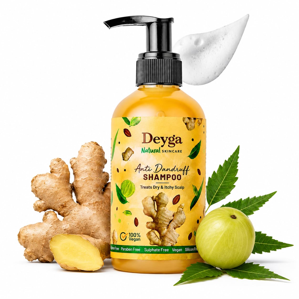Deyga Intensive Scalp Repair AntiDandruff Shampoo, 220ml