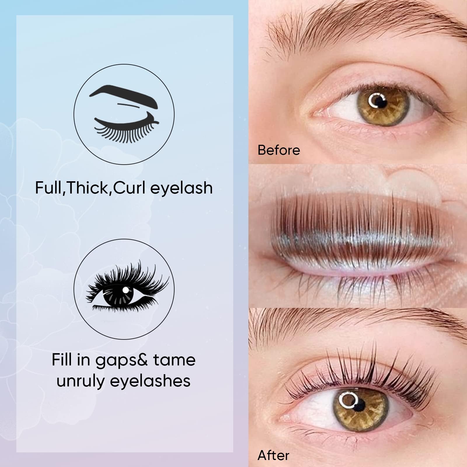 Libeauty Lash Lift Glue, Eyelash Adhesives, Eyelash Perm Glue Strong Sticky Eyelash Lifting Glue For Lash Perming Or False Eyela