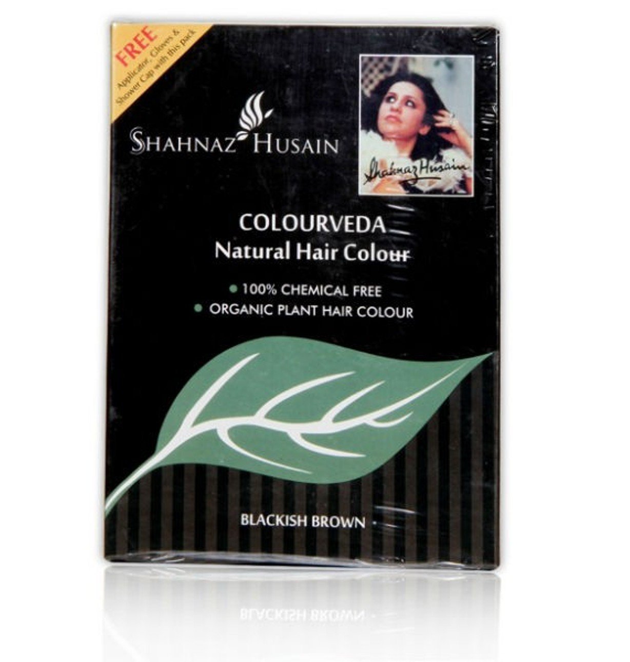 Shahnaz Husain Colourveda Natural Hair Colour (100G) (Blackish Brown)