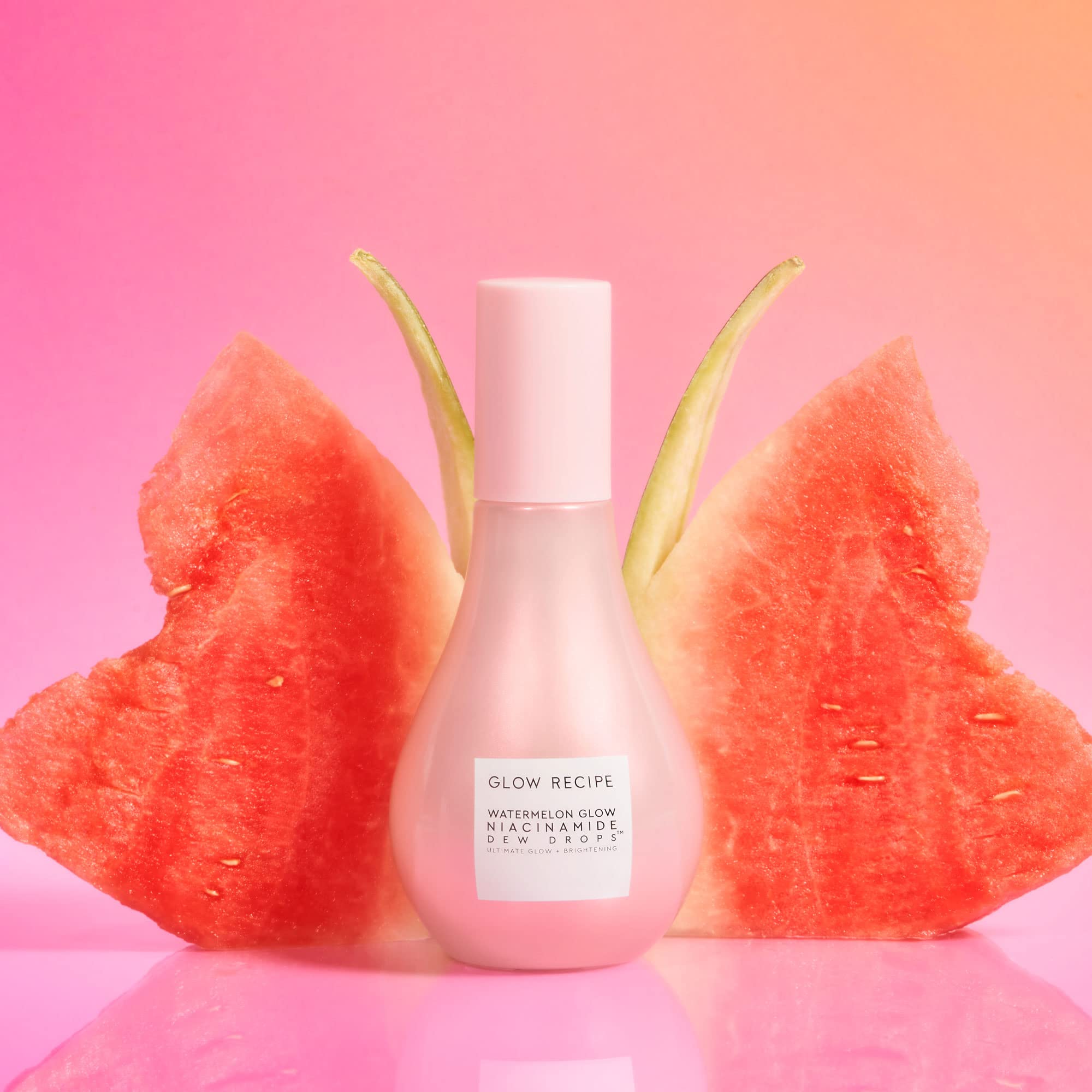 Glow Recipe Watermelon Glow Niacinamide Dew Drops Jumbo Size - Brightening Serum With Hyaluronic Acid & Moringa Oil + Vitamin E