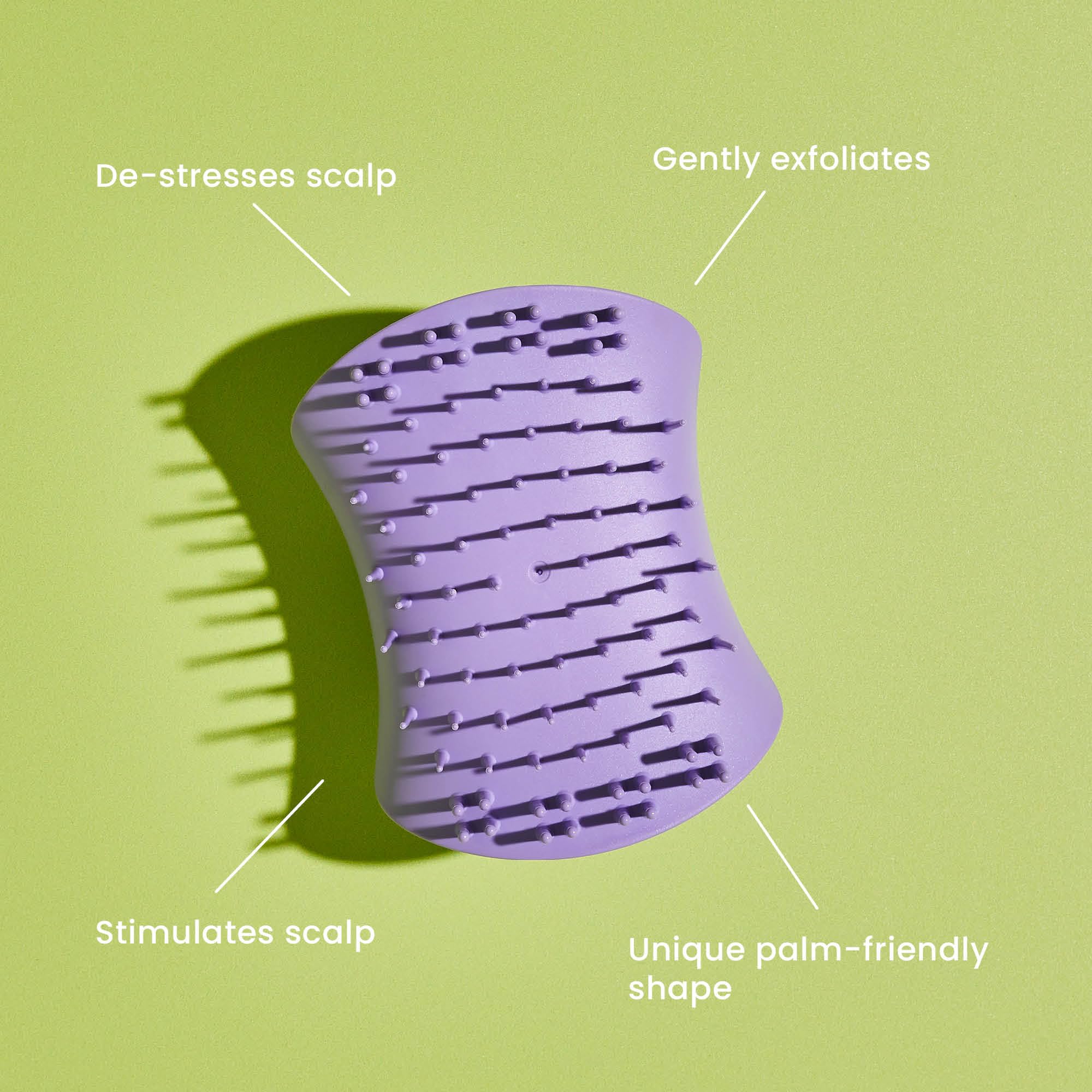 Tangle Teezer, The Scalp Exfoliator & Massager, Promotes Hair Growth And Dandruff Removal, Shampoo Brush For Scalp, Perfect For