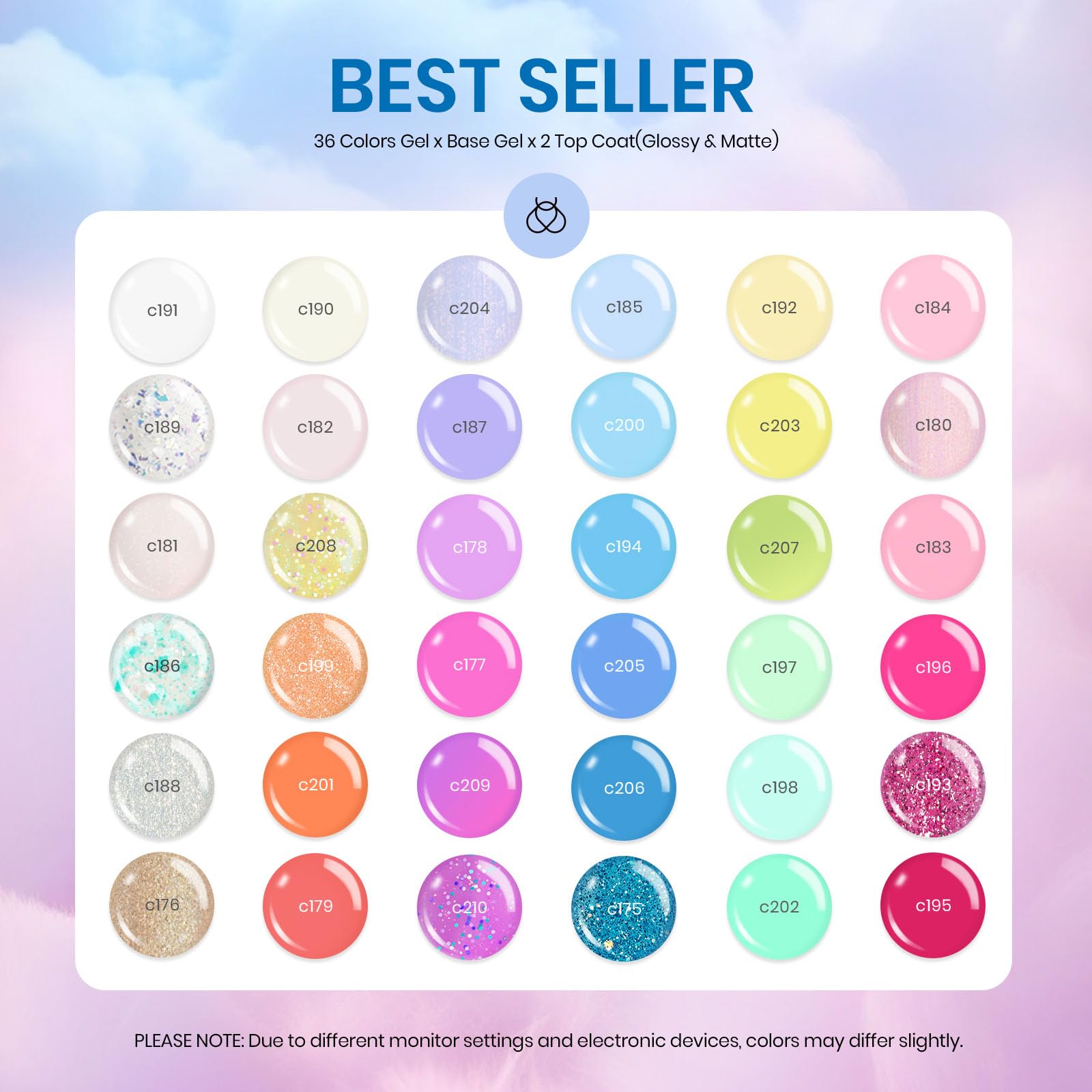 Beetles Pastel Gel Polish Set 39Pcs Pink Red Gel Nail Polish With Base Top Coat Soak Off Uv Led Lamp Colorful Candies Manicure K