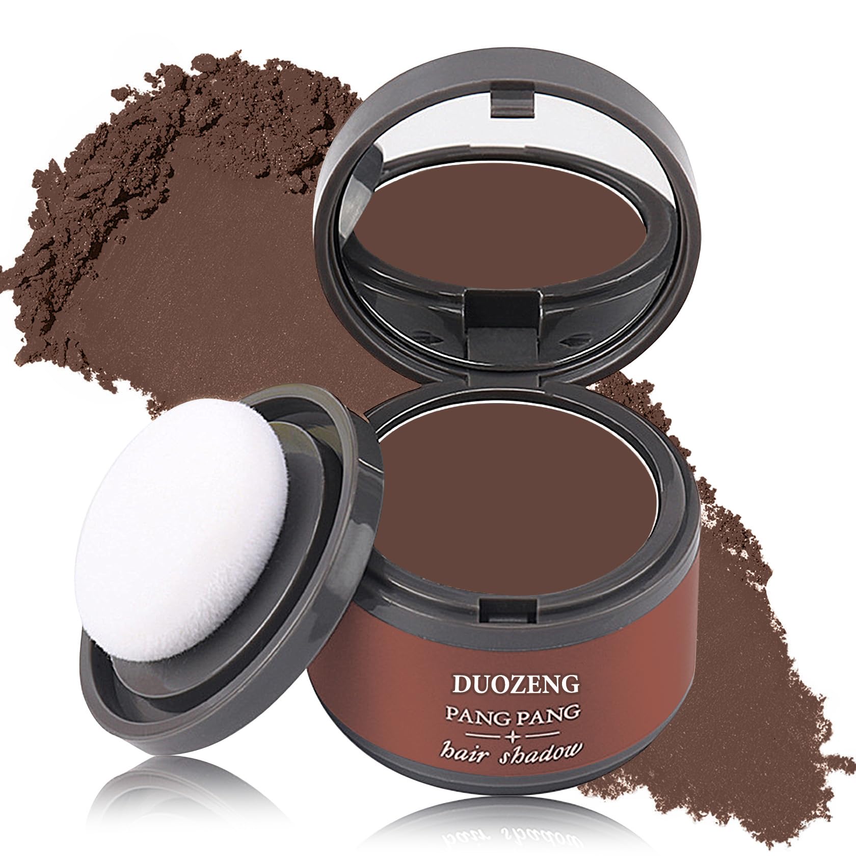Root Cover Up Powder Stick for Thinning Hair and Hairline Shadow  Hairline Touch Up Topper for Men and Women (10# Reddish brown