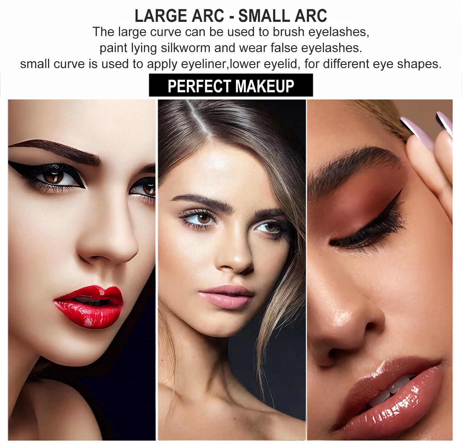 Sumeitang All In One Eye Makeup Stencils Aid Tool Set, Reusable Mascara Shield Applicator Guard Pads + Eyeshadow And Eyeliner St