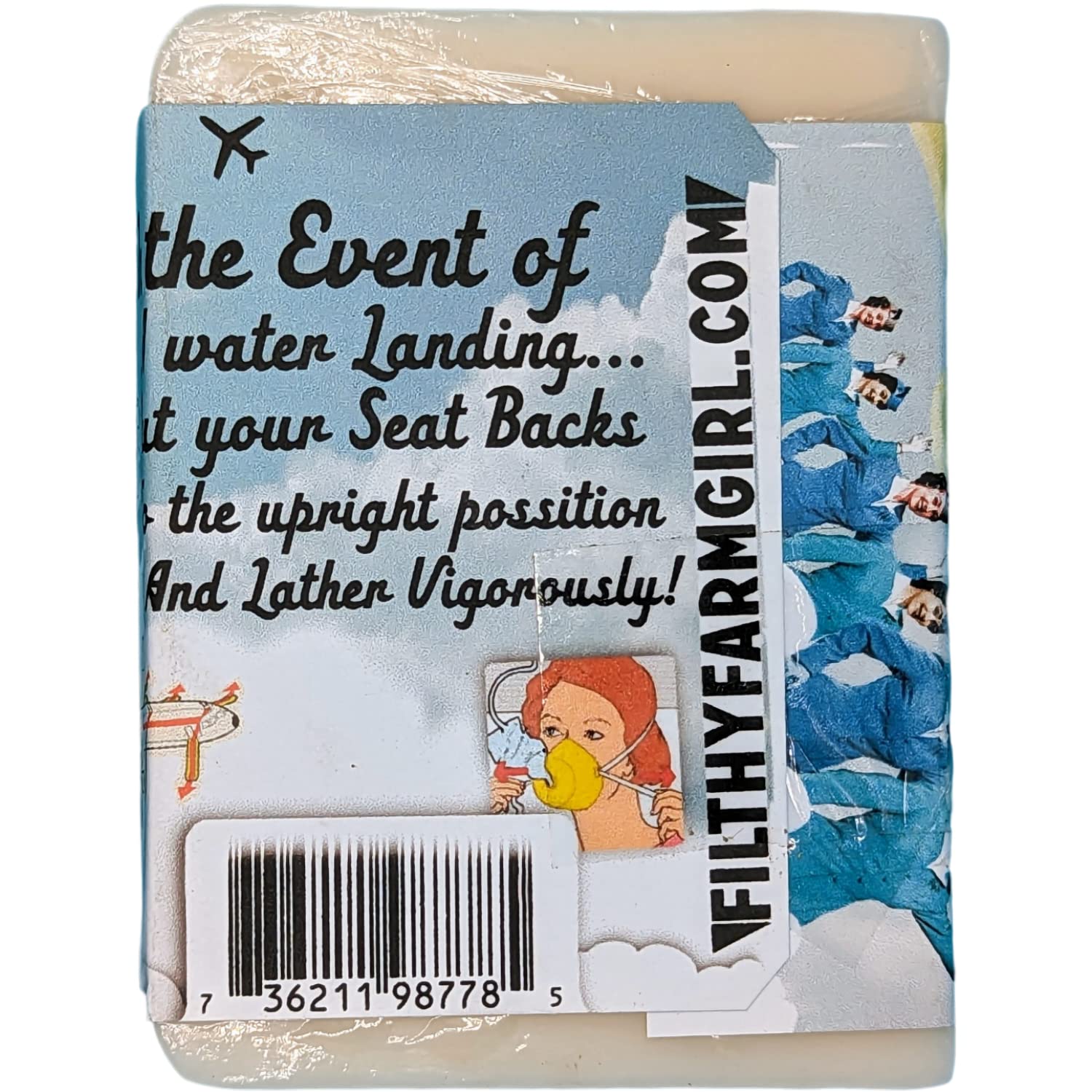 Filthy Flight Attendant Mile High Mint Soap