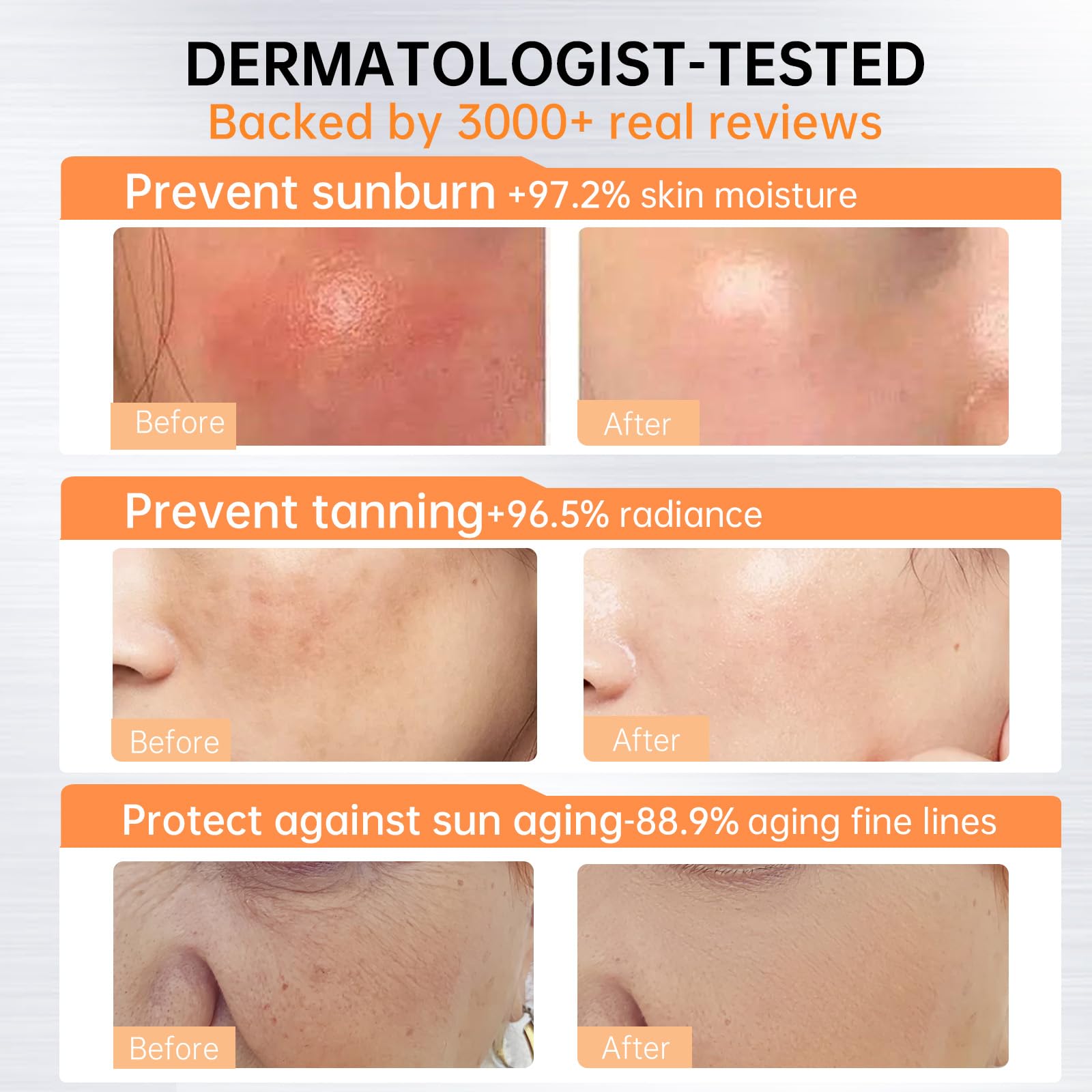 VGO Sunscreen for Face SPF 50+, Mineral Sunscreen with Zinc Oxide, Broad Spectrum Protection, No White Cast, Oil-Free & Non-Come