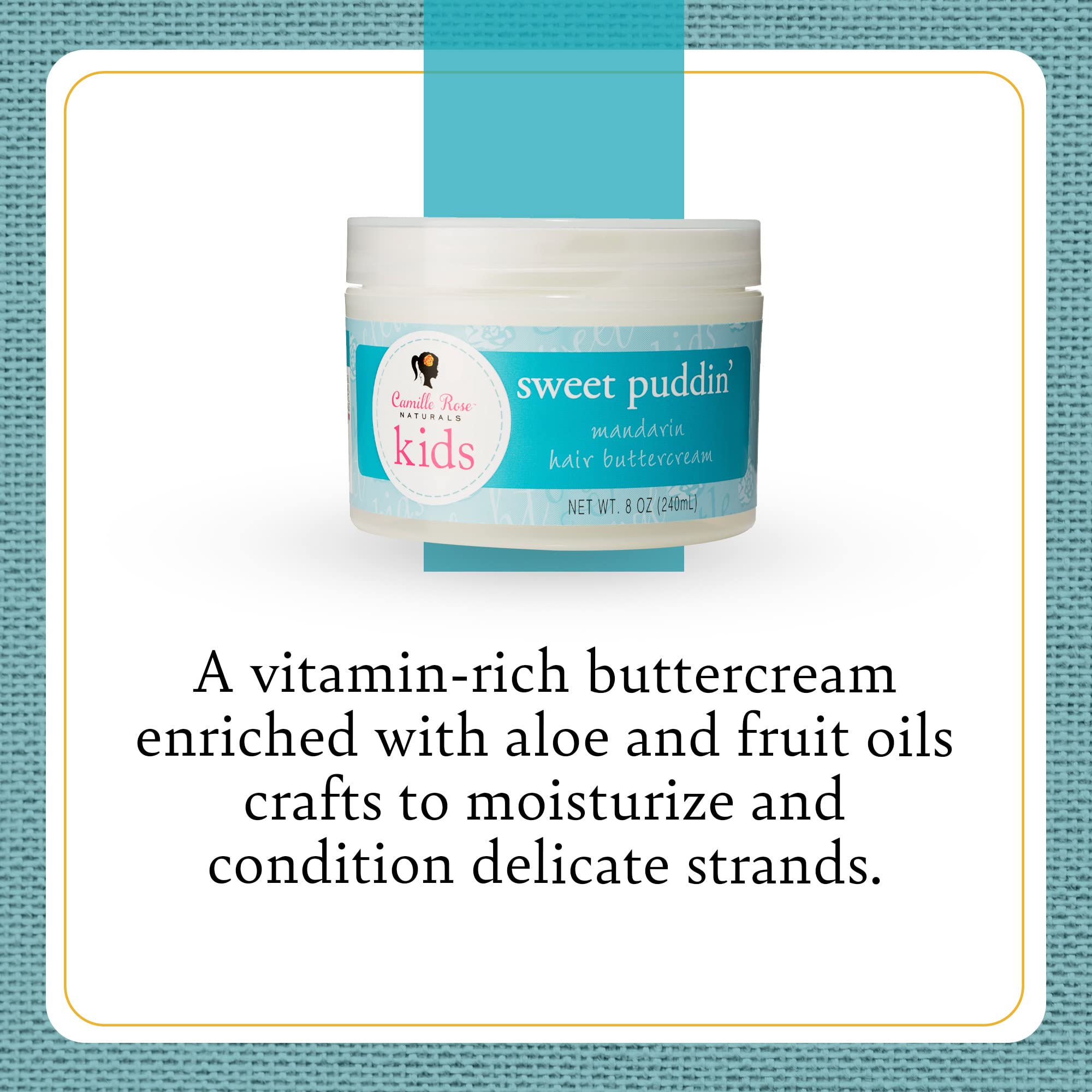 Camille Rose Kids Sweet Puddin, 8 oz