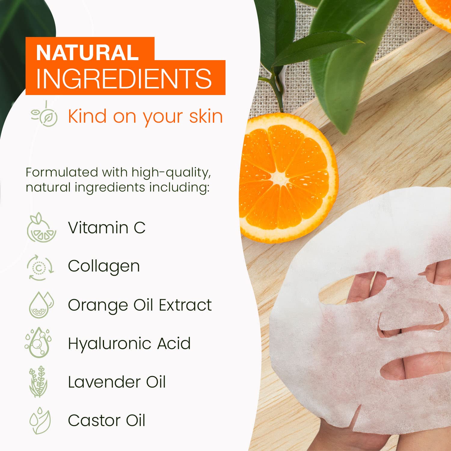 Natural Chemist Mint & Tea Tree Foot Masks - Moisturizing, Softens Dry Cracked Feet, Removes Dead Skin, Revitalizing, Dermatolog