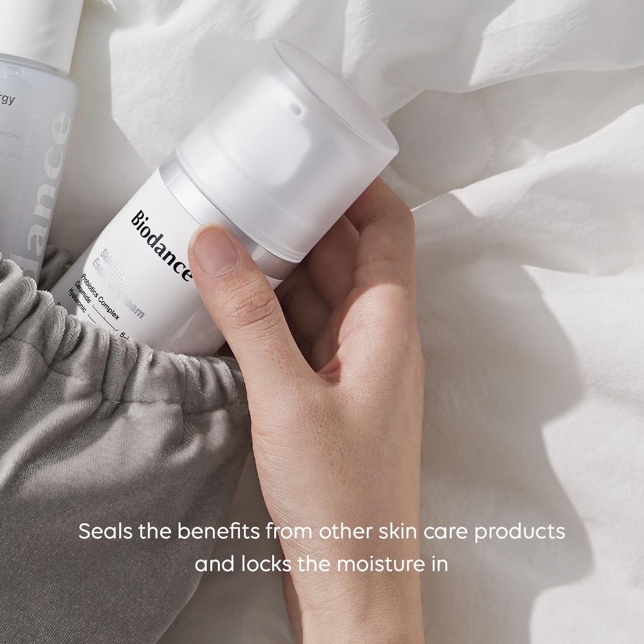 Biodance Skin-Glow Essence Cream | Korean Face Cream & Hydrating Facial Moisturizer With Ceramides, Probiotics, Hyaluronic Acid
