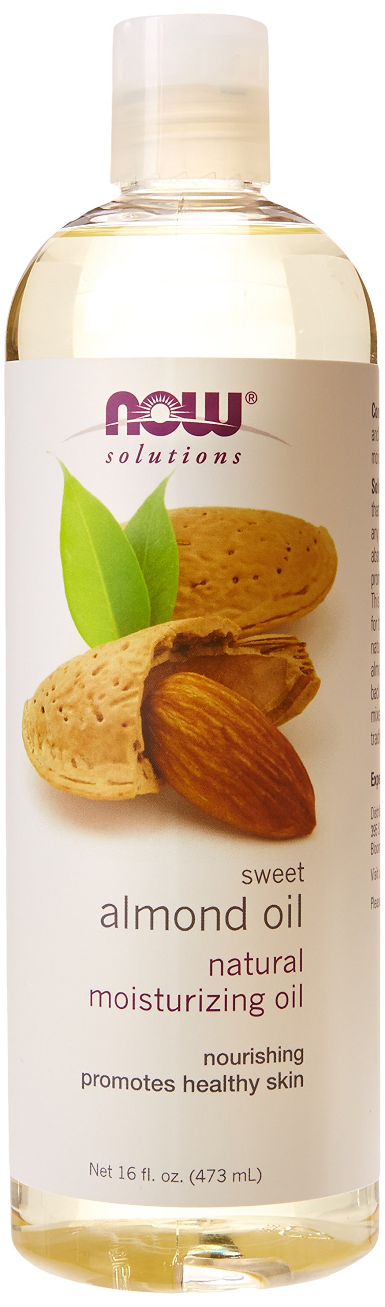 Now Foods Almond Oil, 16 Fl Oz (Pack of 3)