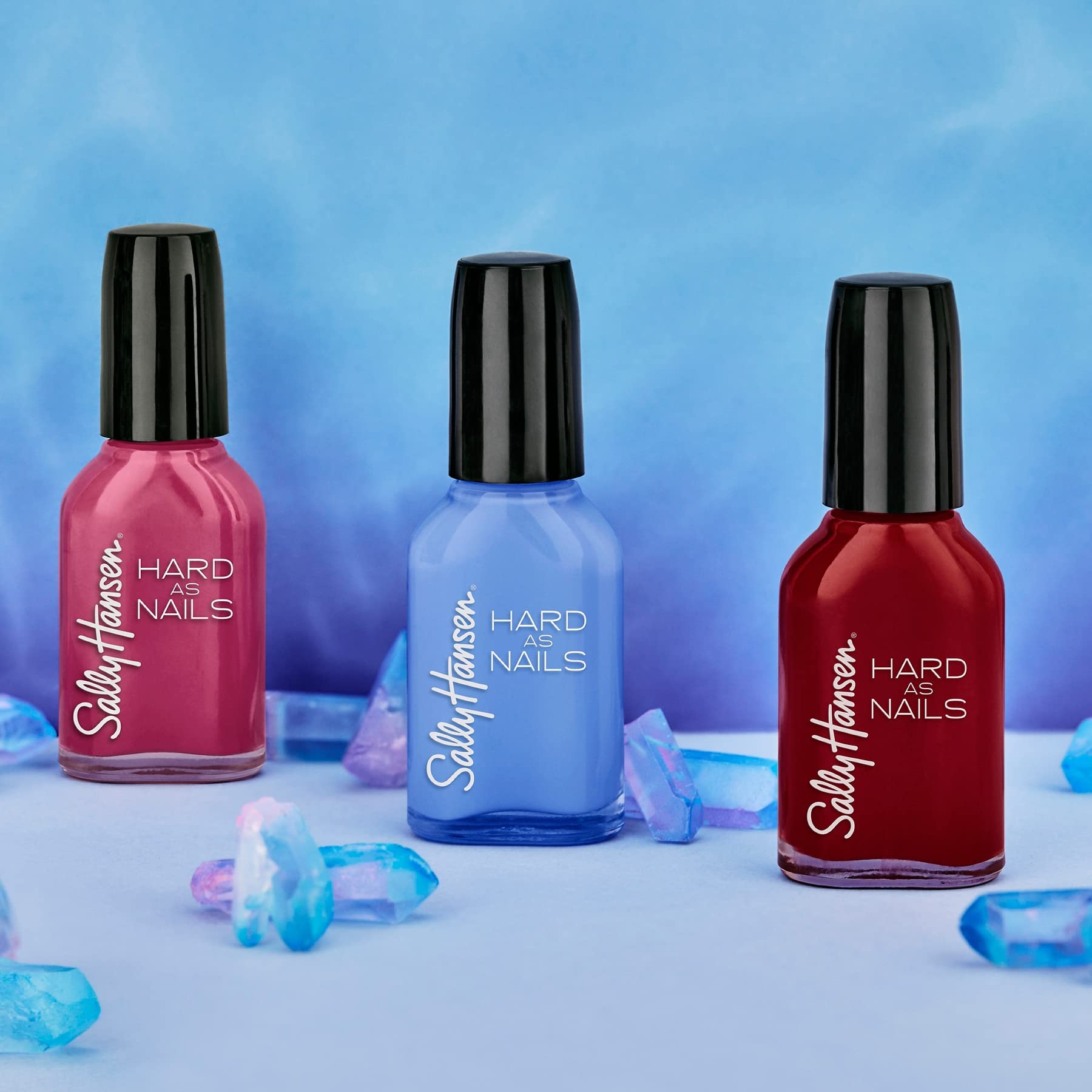 Sally Hansen - Hard As Nails Color - Iridescent Sea - Ultra-Marine - 0.45 Fl Oz