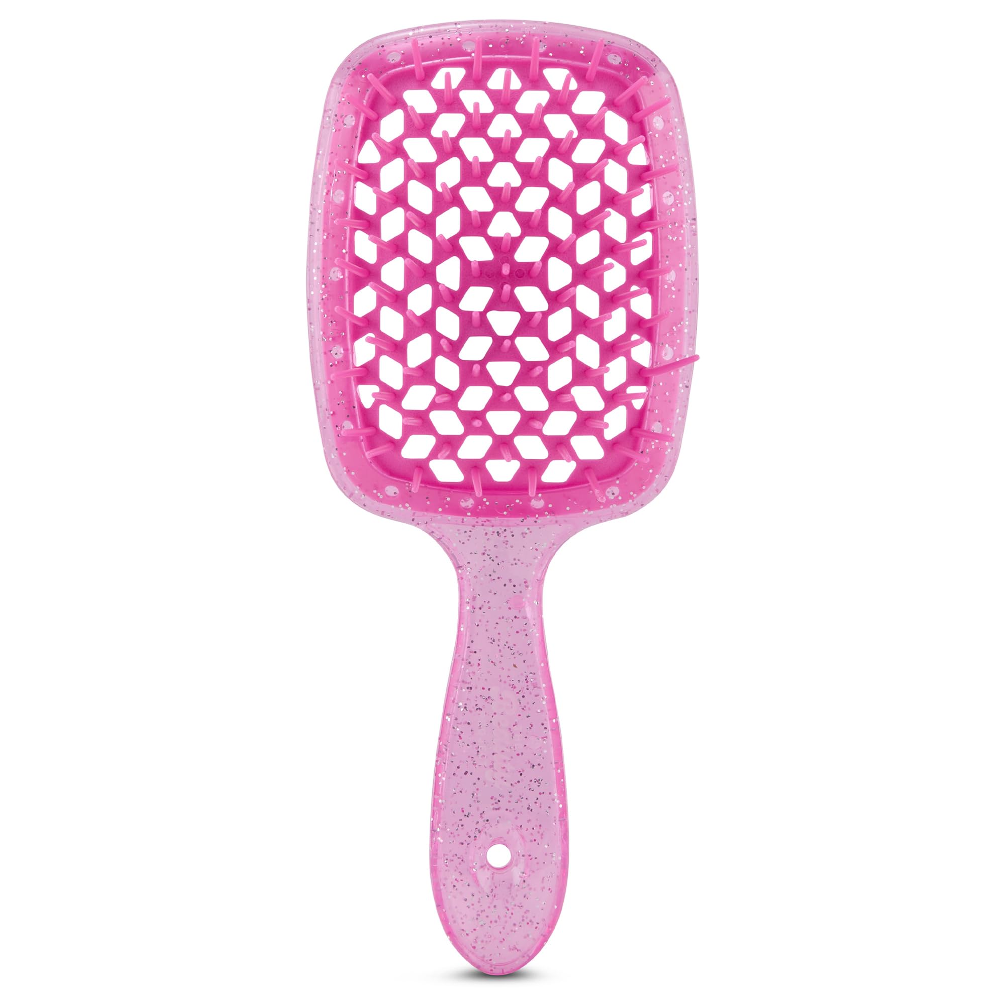 Detangling Brush For All Wet Or Dry Hair Types - Pain-Free Brushing, Vented Hair Brush - Lightweight Handle With Extreme Flex To