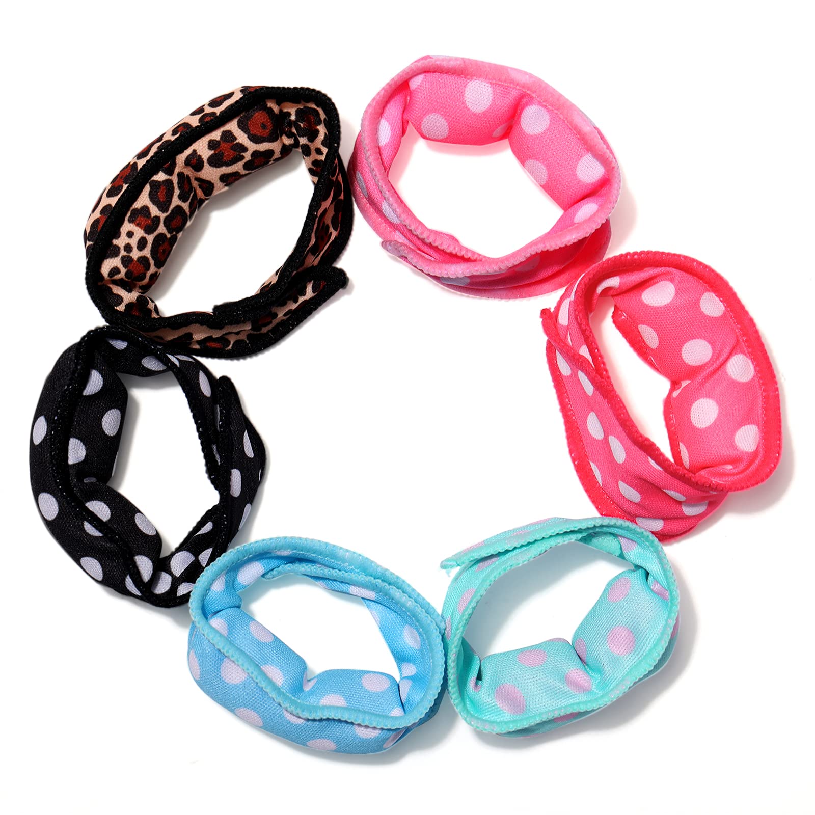 48 Pcs Soft Sleep Hair Rollers Foam Pillow Stain Heatless Curlers DIY Sponge Hair Rollers Flexible Hair Styling Tools for Long H