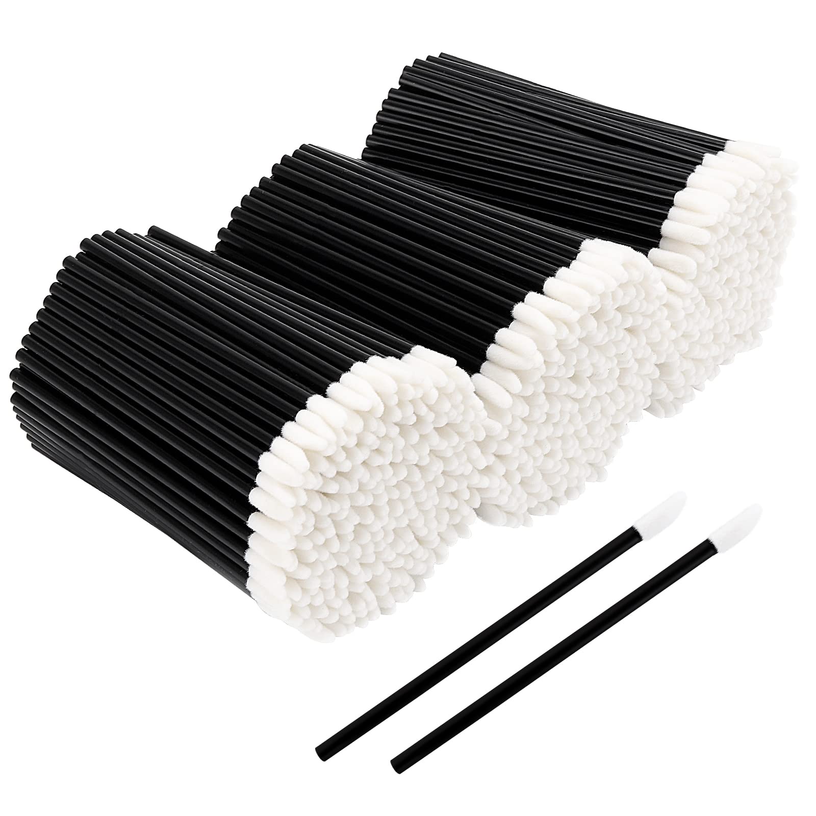 700 Pieces Disposable Lip Wands Lip Brushes Lipstick Applicator Wands Lip Gloss Wands Lint Free Makeup Applicator Brush Beauty T