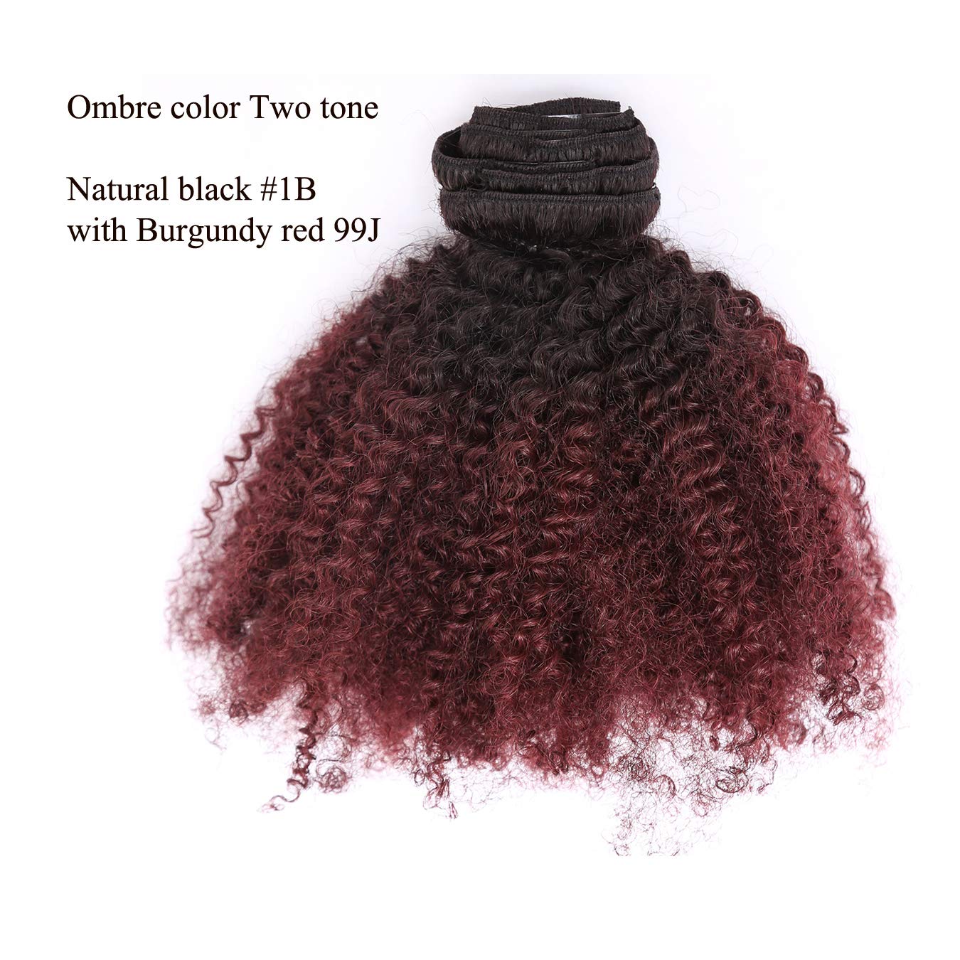 Loxxy Afro Kinkys Curly Hair Extensions Clip In 4B 4C Natural Hair Clip Ins Virgin Brazilian Human Hair Kinky Curly Clip In Hair
