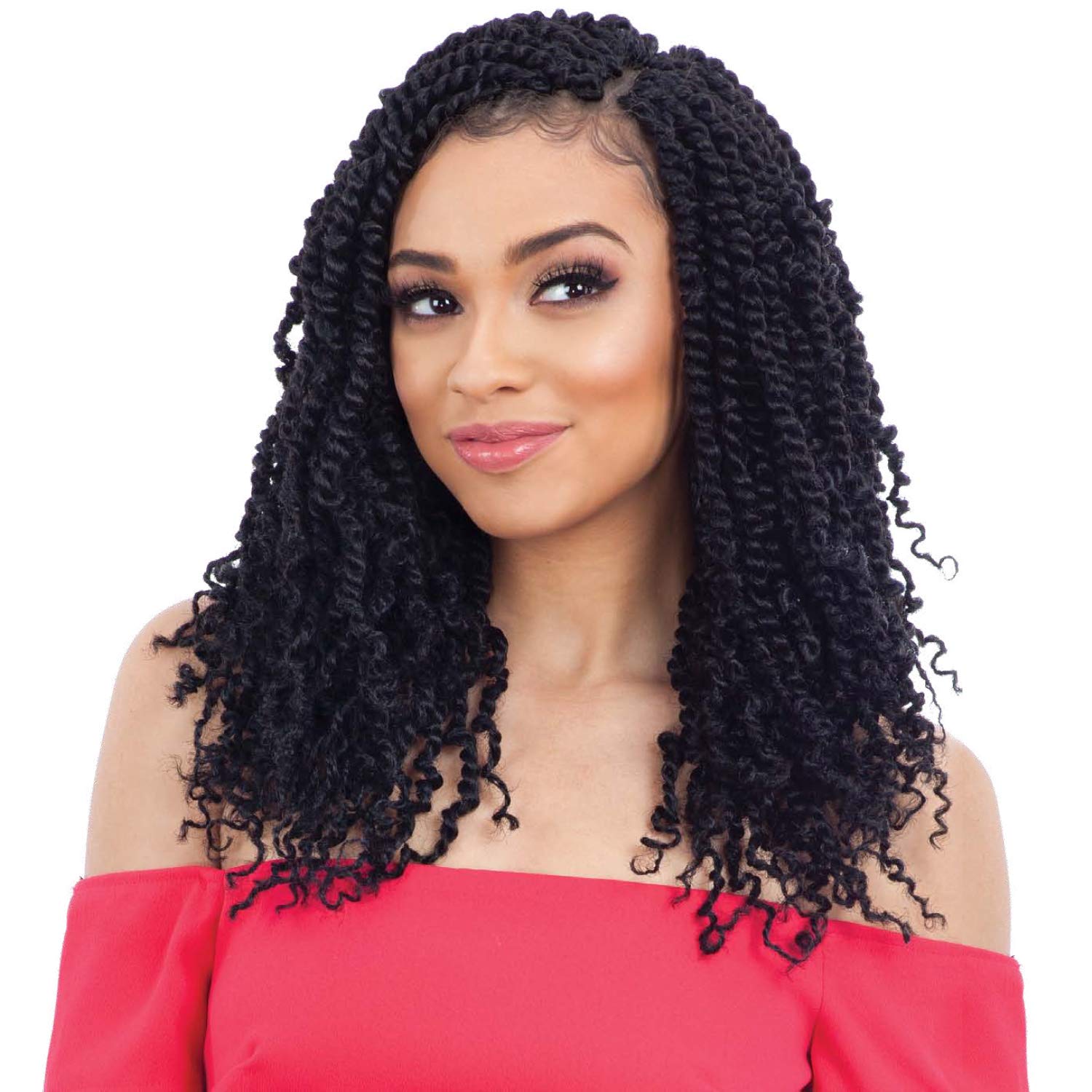MULTI PACK DEALS! FreeTress Crochet Braids 2X spring Twist 12'' (5-PACK, T30)